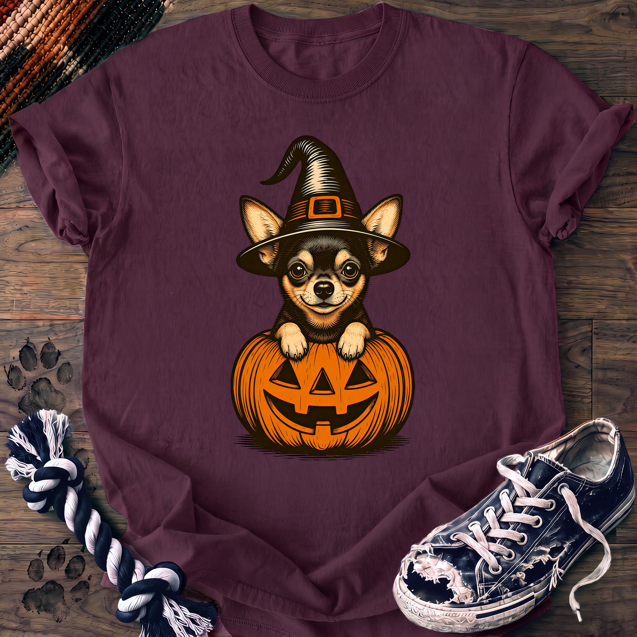PAWSSION CLUB t-shirt in Berry color - SKU PC-0536
