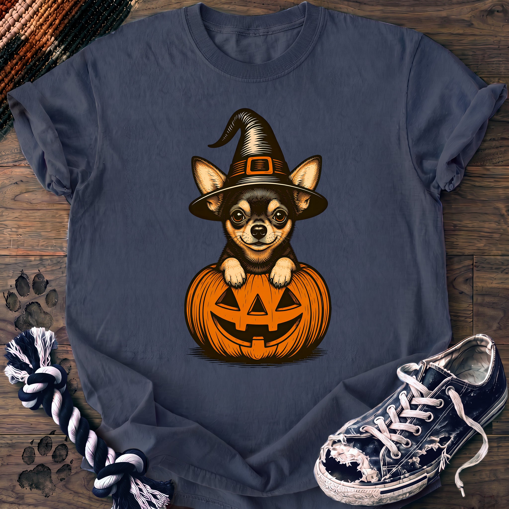 PAWSSION CLUB t-shirt in BlueJean color - SKU PC-0536