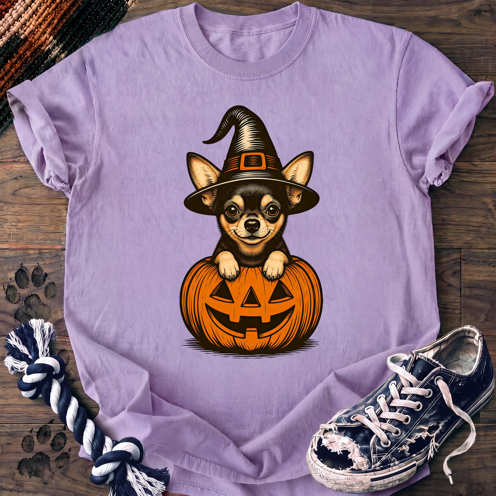 PAWSSION CLUB t-shirt in Orchid color - SKU PC-0536