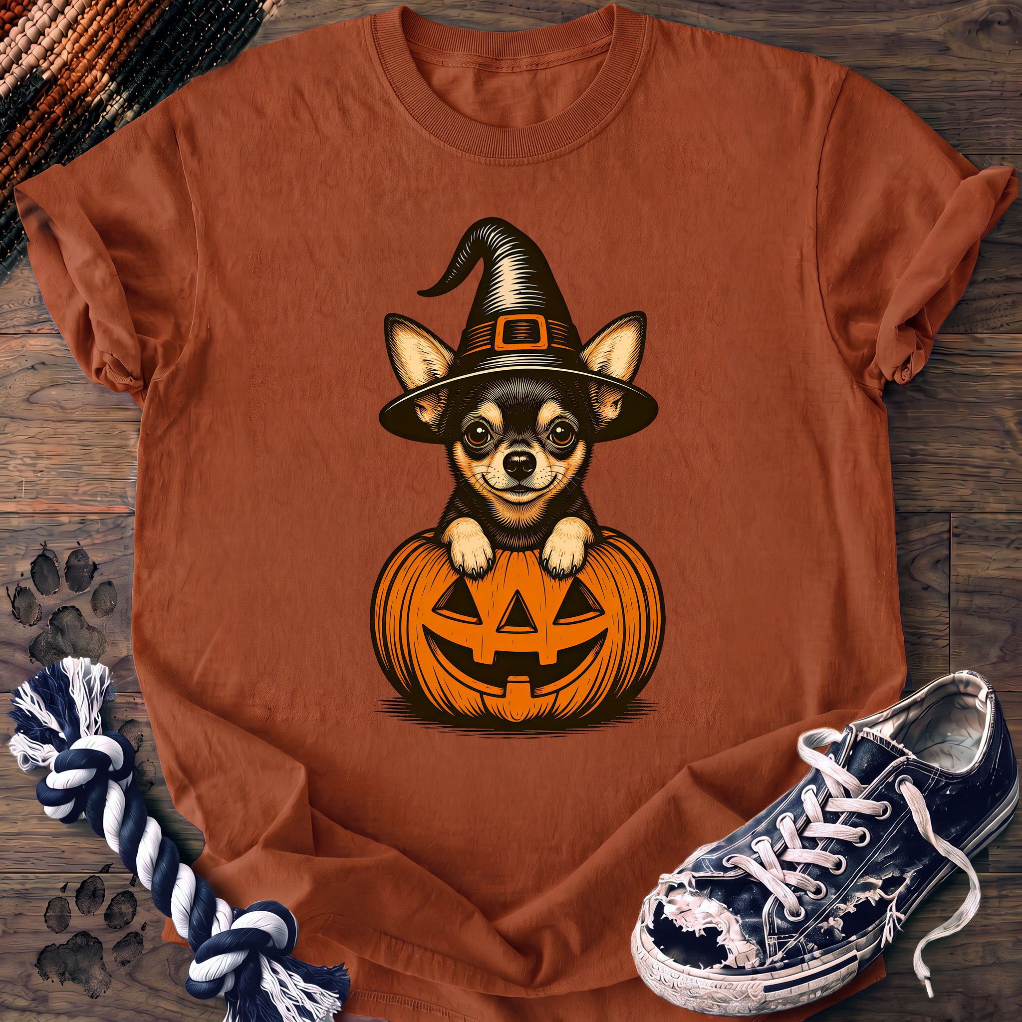 PAWSSION CLUB t-shirt in Yam color - SKU PC-0536