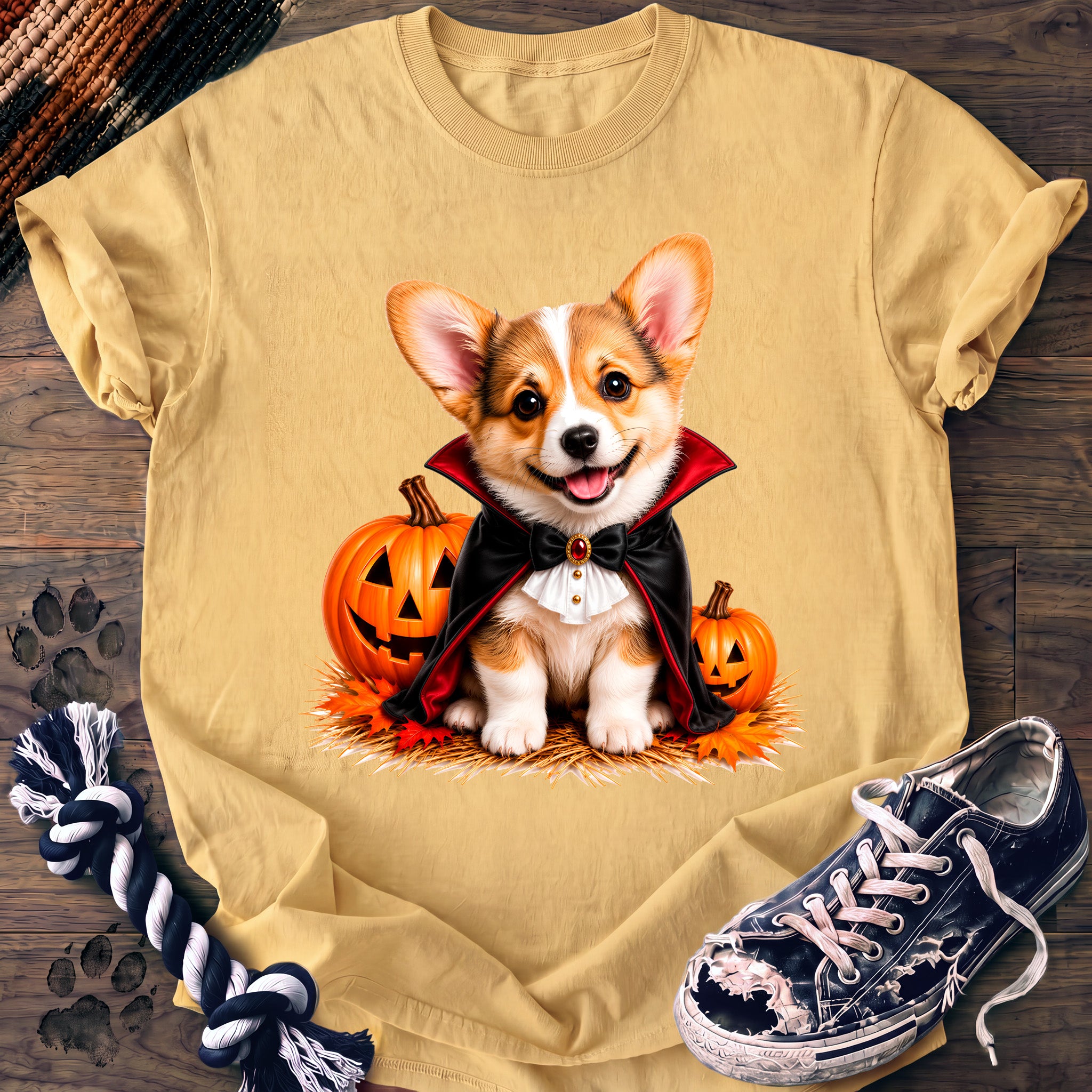 PAWSSION CLUB t-shirt in Butter color - SKU PC-0540