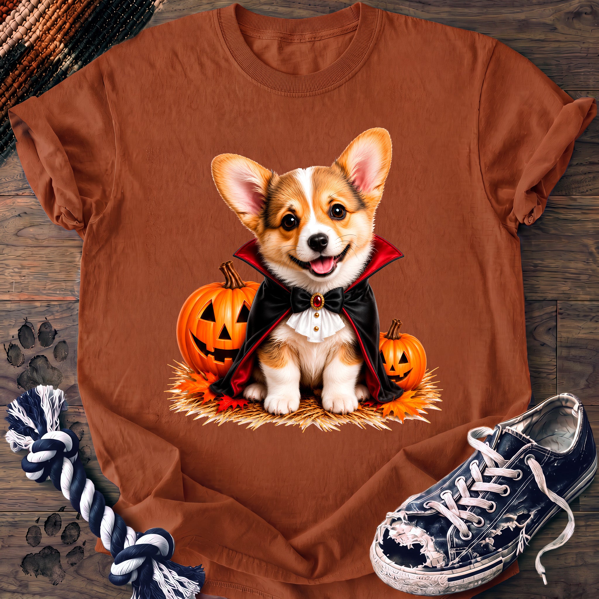 PAWSSION CLUB t-shirt in Yam color - SKU PC-0540