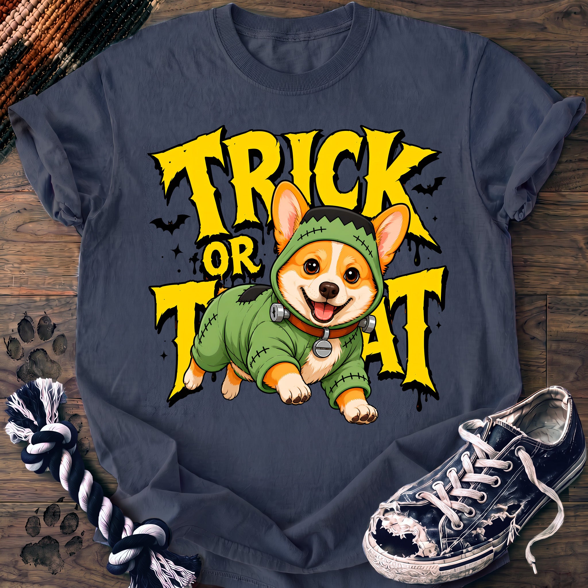 PAWSSION CLUB t-shirt in BlueJean color - SKU PC-0541