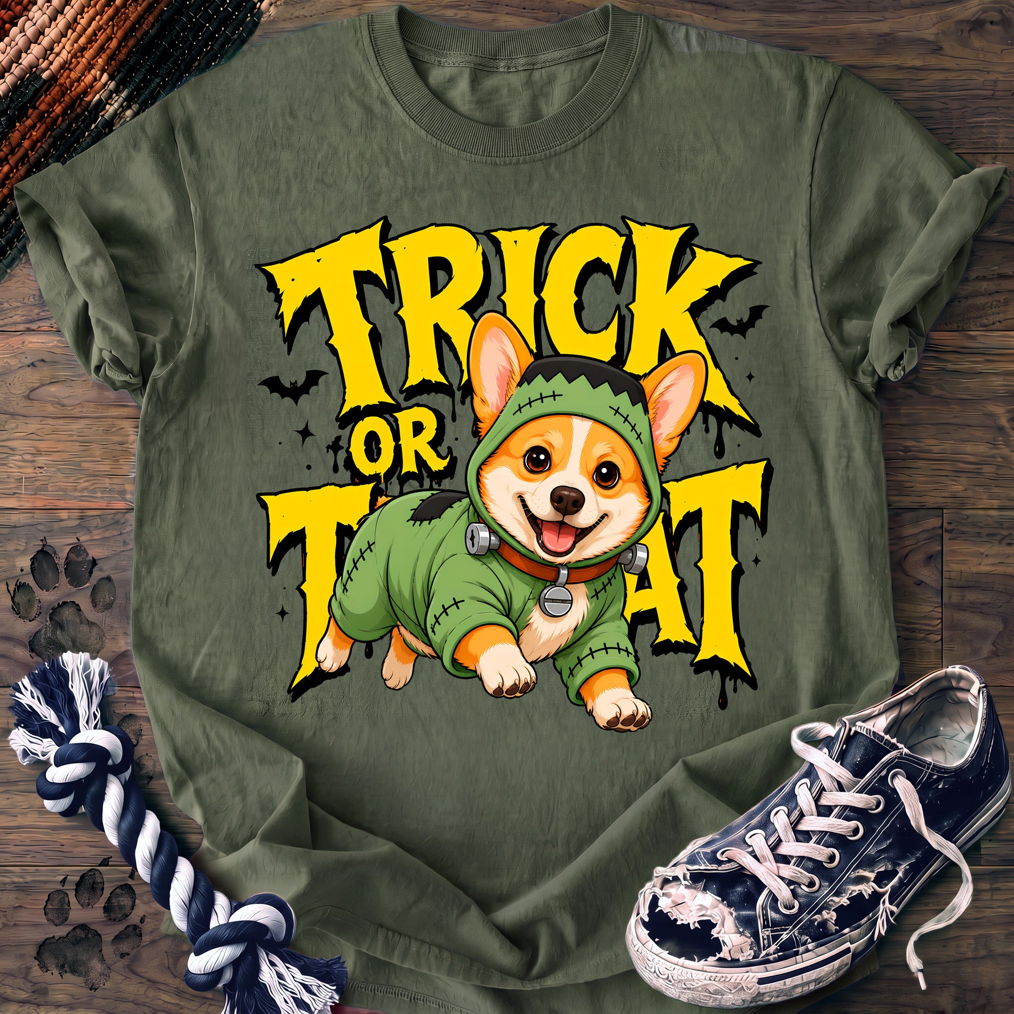 PAWSSION CLUB t-shirt in LightGreen color - SKU PC-0541