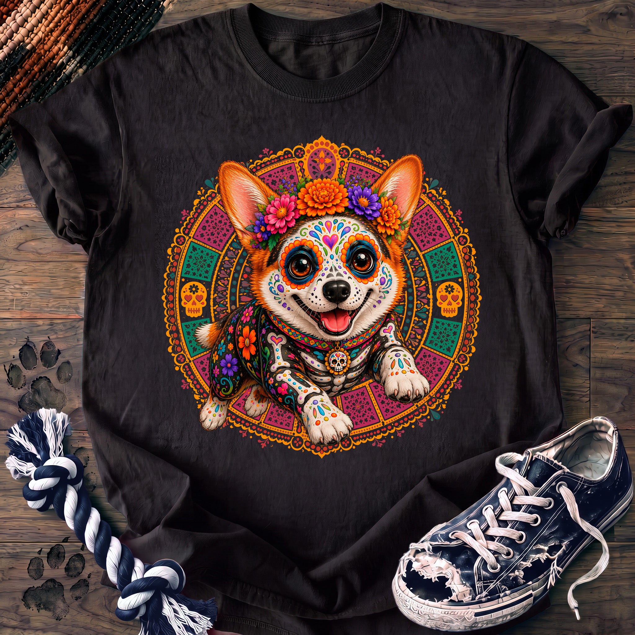 PAWSSION CLUB t-shirt in Black color - SKU PC-0546