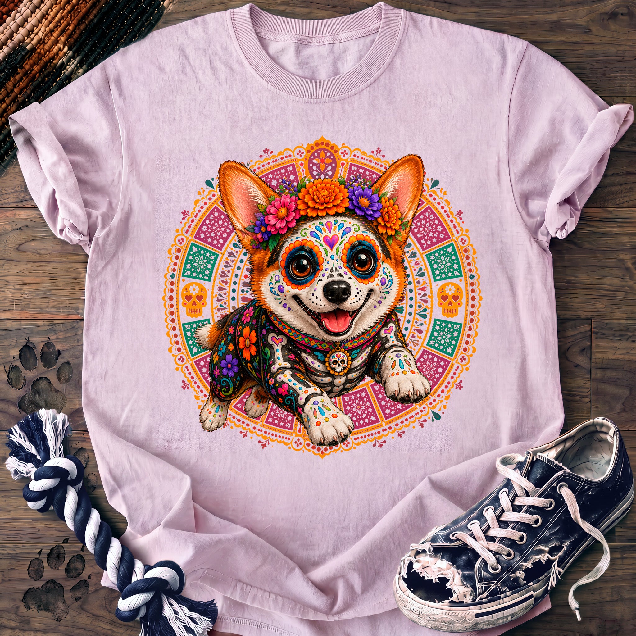 PAWSSION CLUB t-shirt in Blossom color - SKU PC-0546