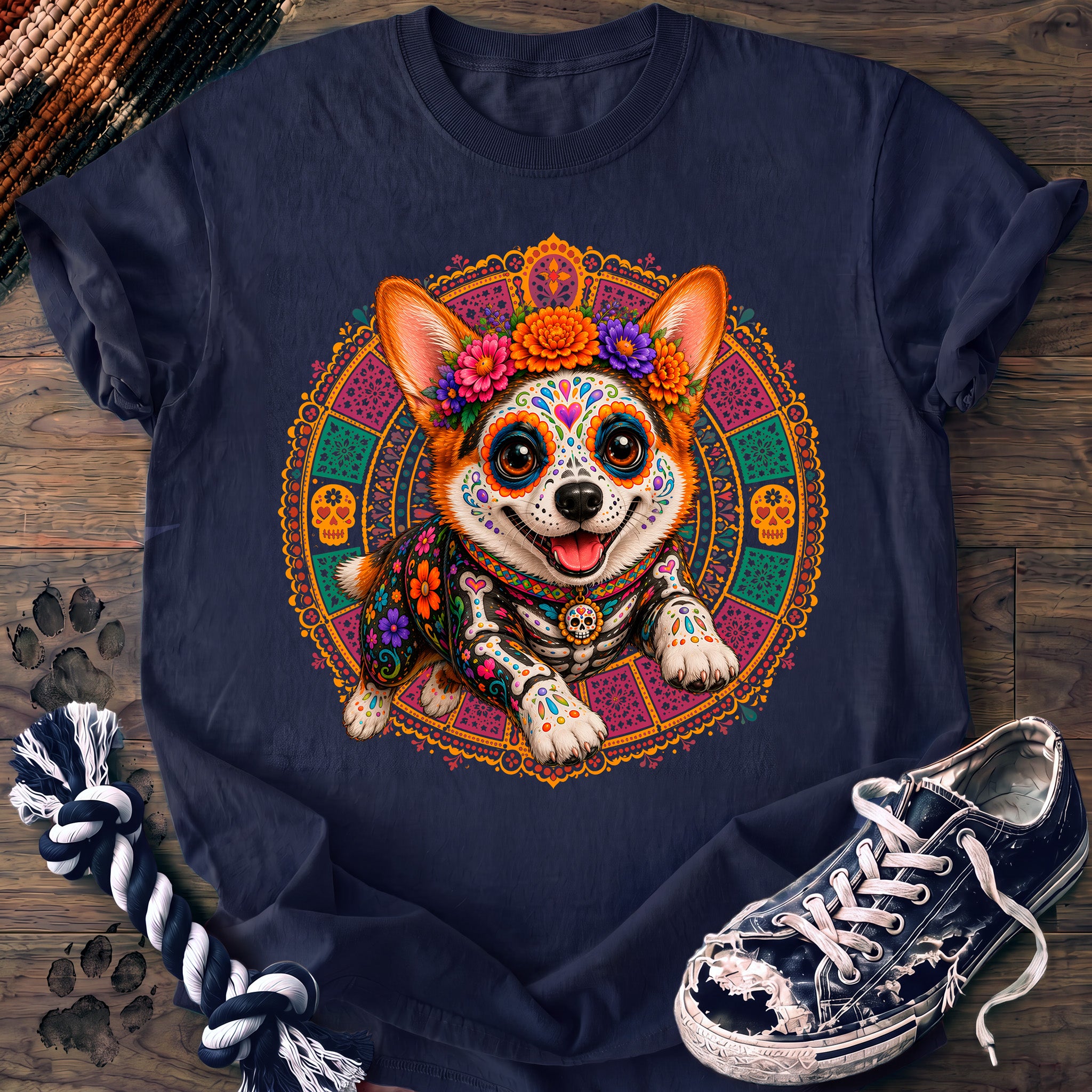 PAWSSION CLUB t-shirt in Navy color - SKU PC-0546