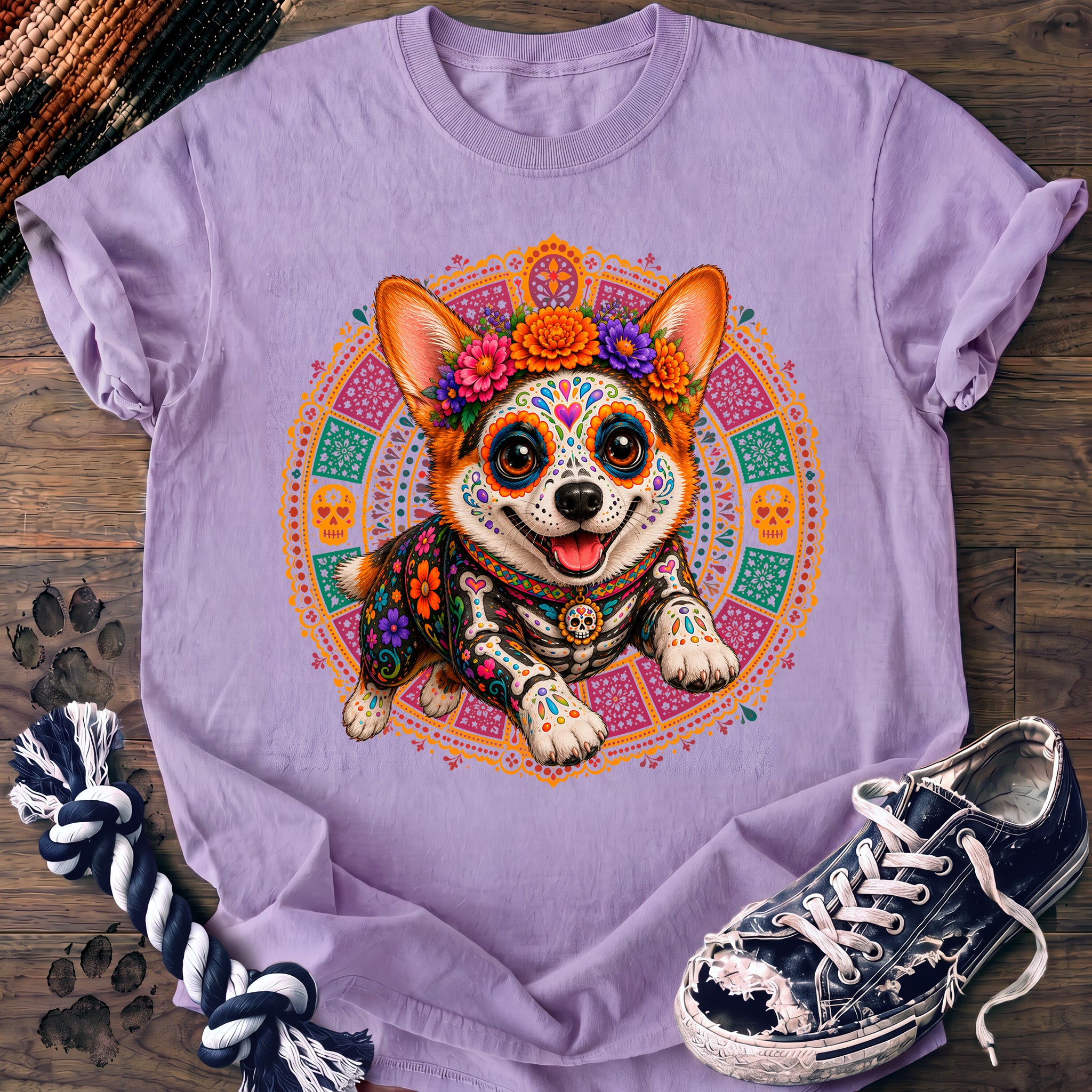 PAWSSION CLUB t-shirt in Orchid color - SKU PC-0546