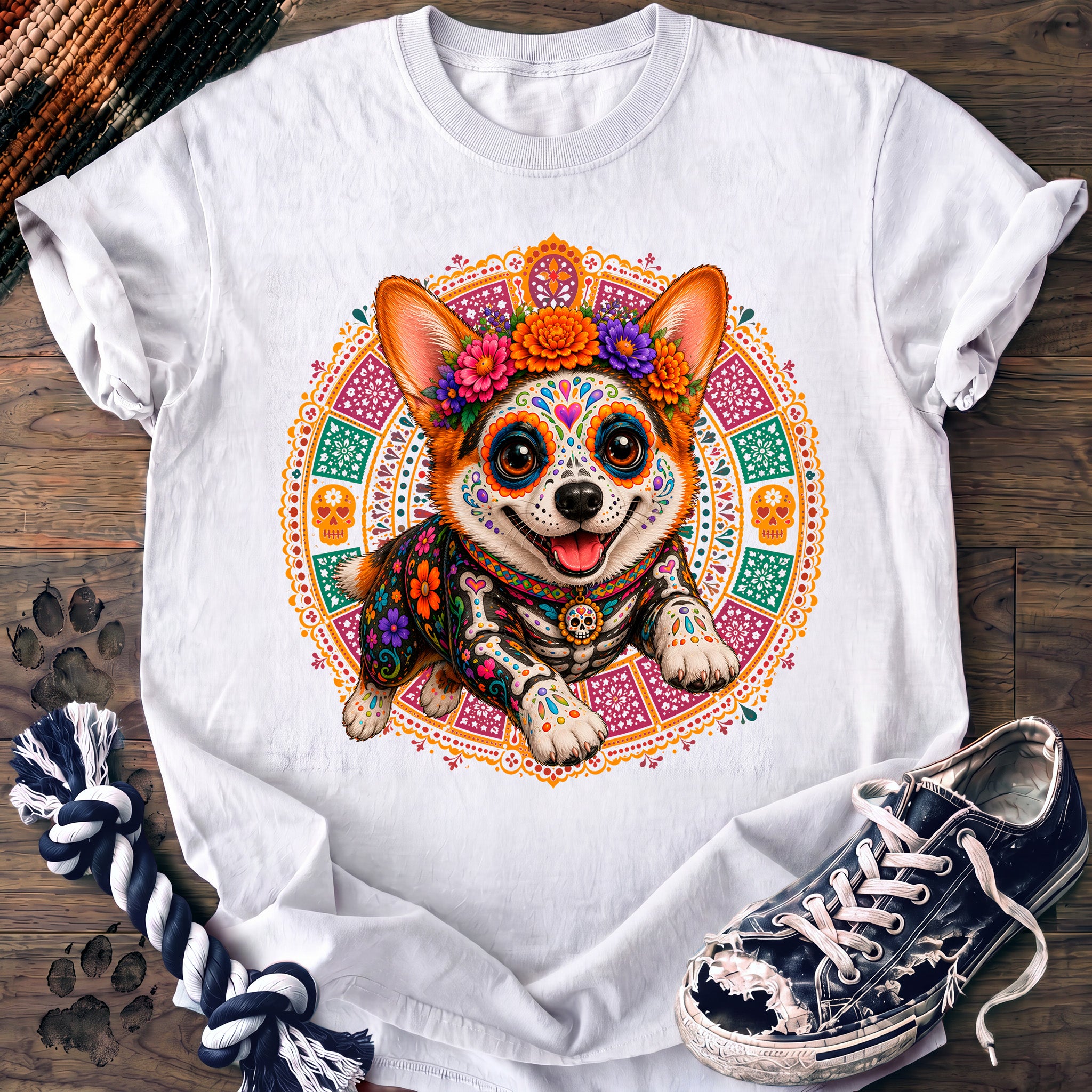 PAWSSION CLUB t-shirt in White color - SKU PC-0546