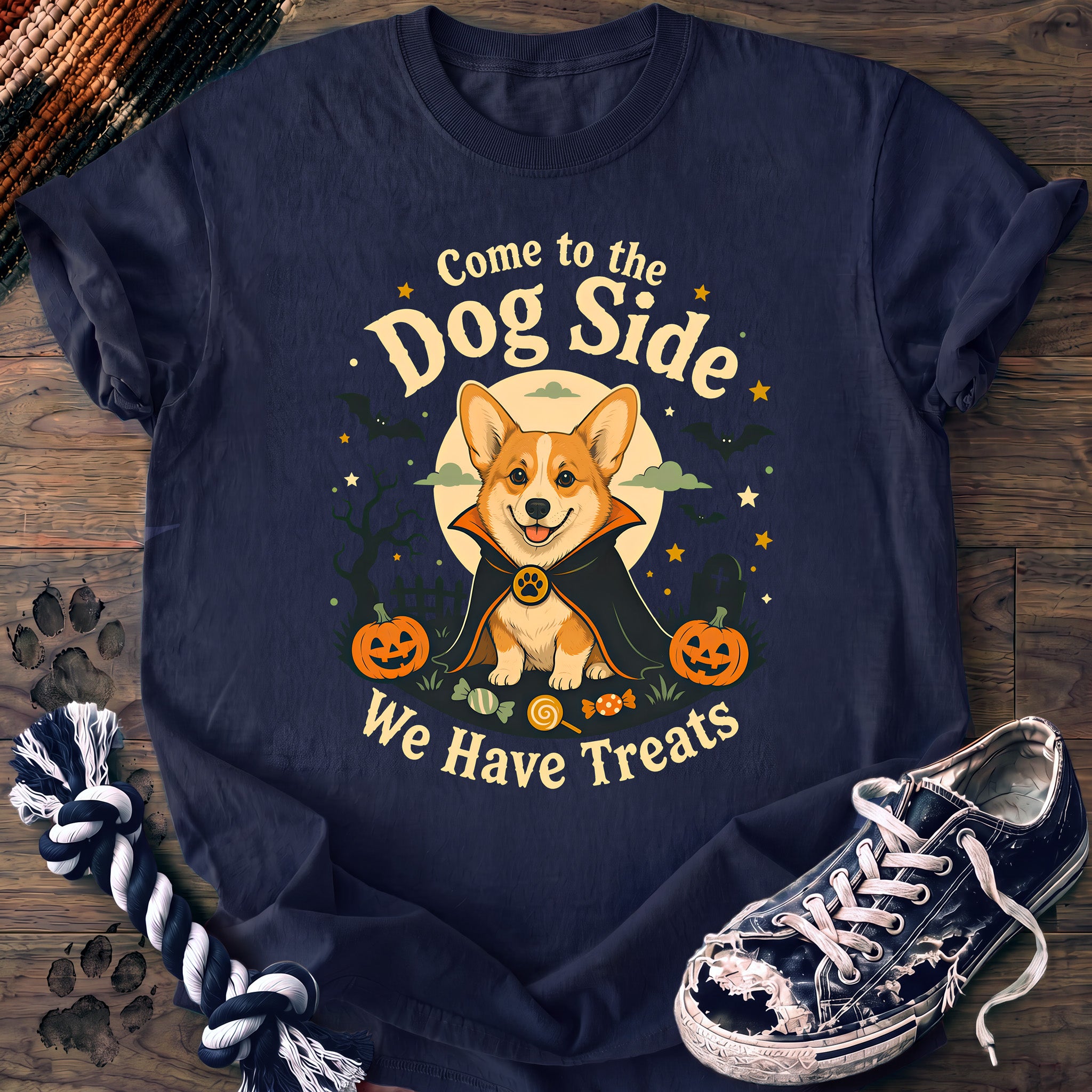 PAWSSION CLUB t-shirt in Navy color - SKU PC-0549