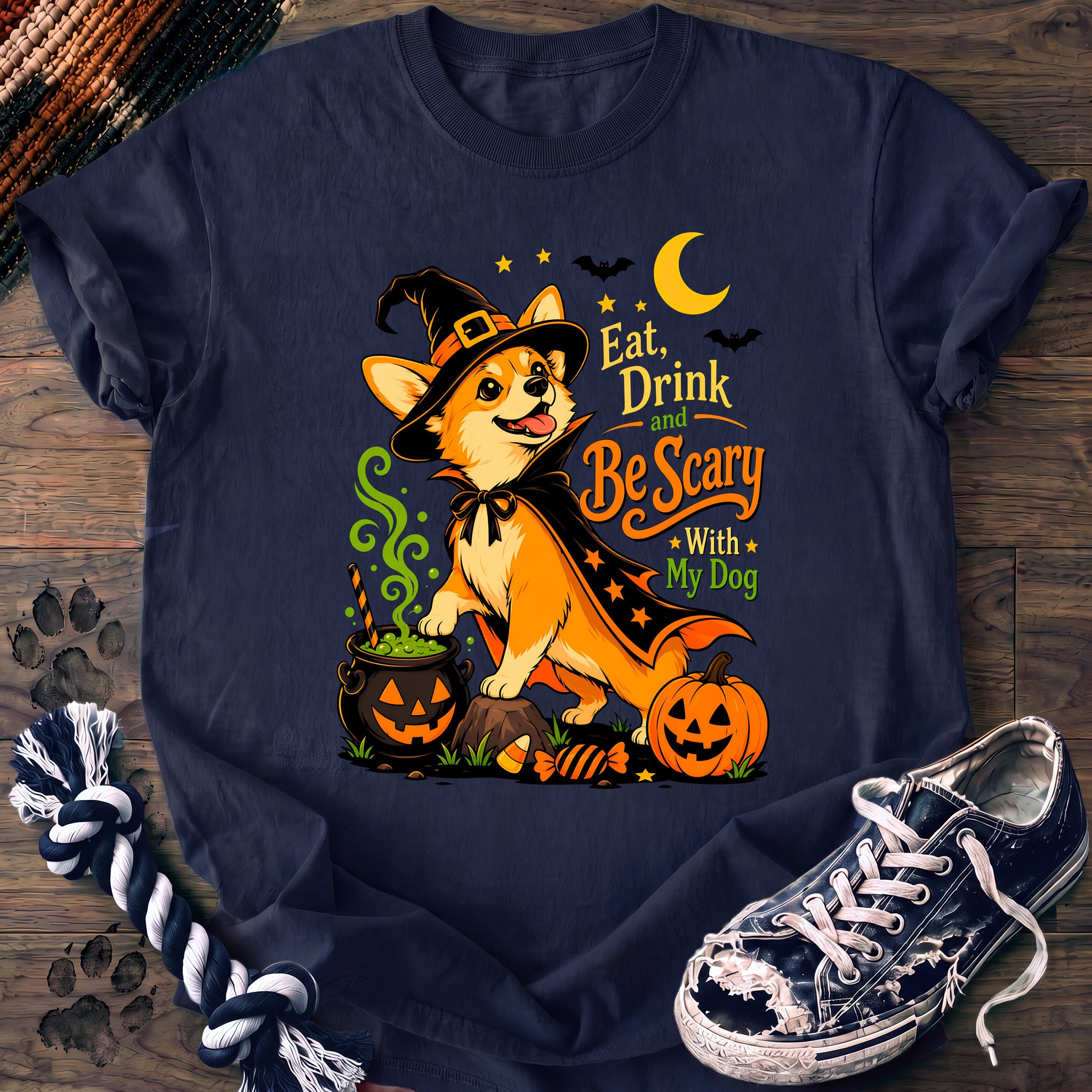 PAWSSION CLUB t-shirt in Navy color - SKU PC-0550