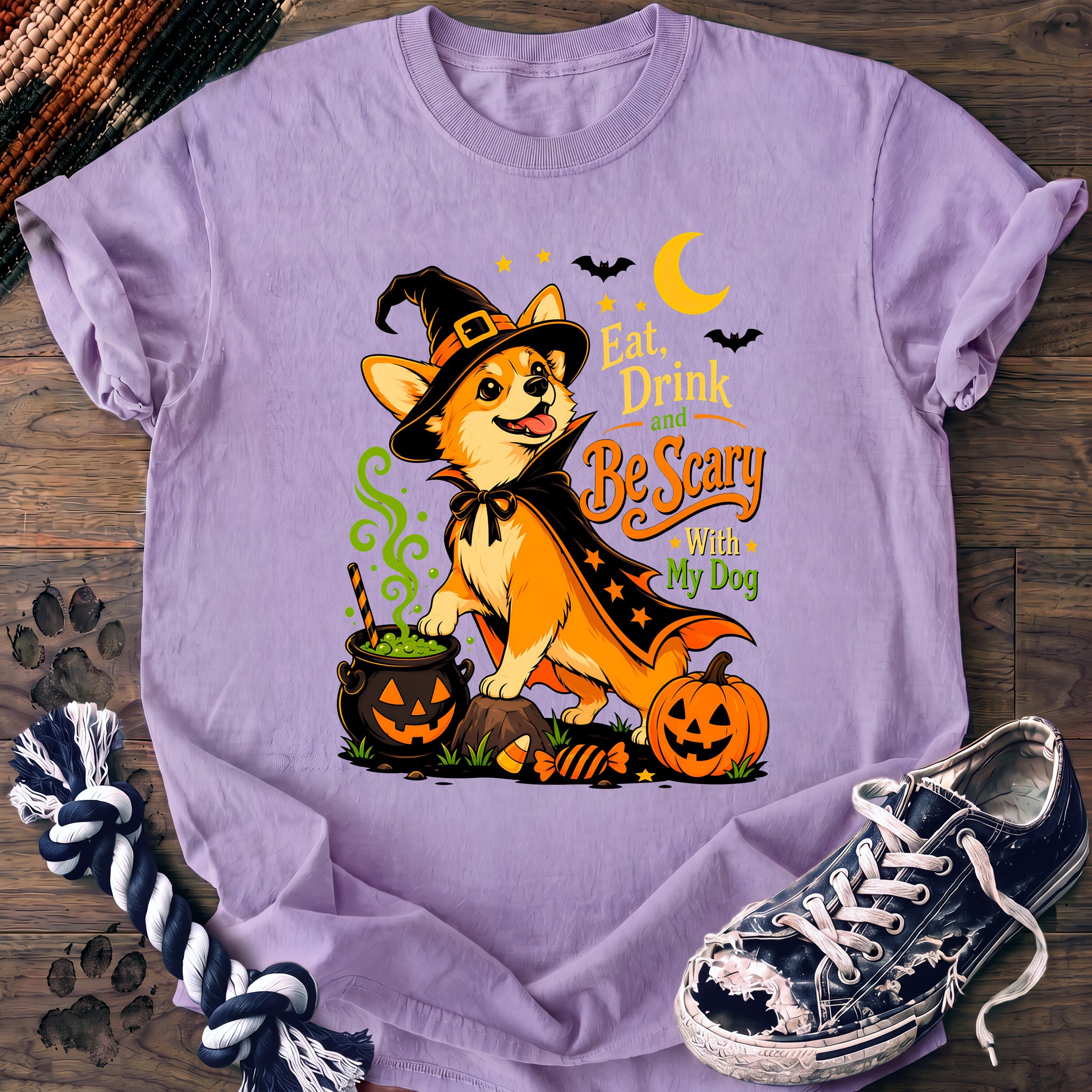 PAWSSION CLUB t-shirt in Orchid color - SKU PC-0550