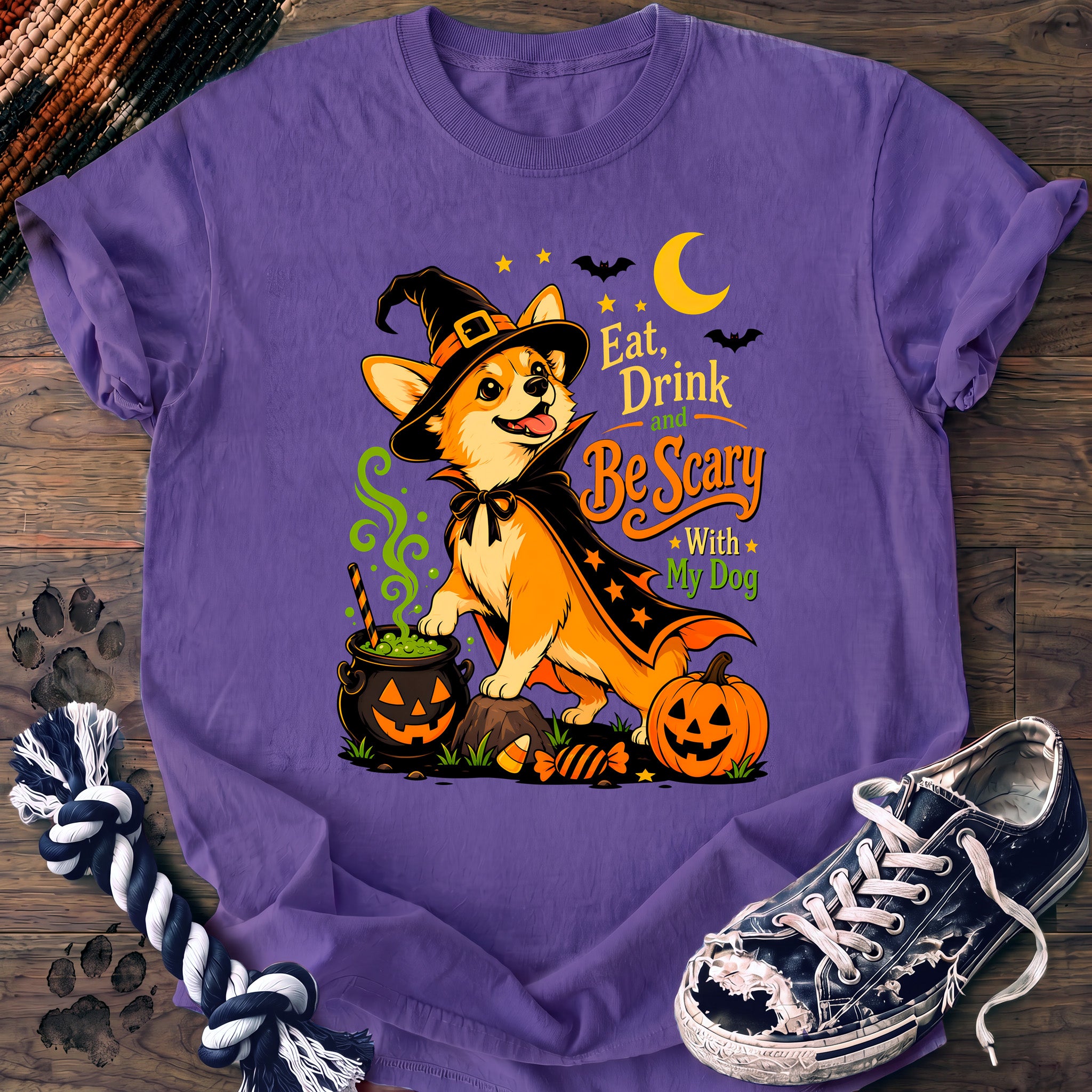 PAWSSION CLUB t-shirt in Violet color - SKU PC-0550