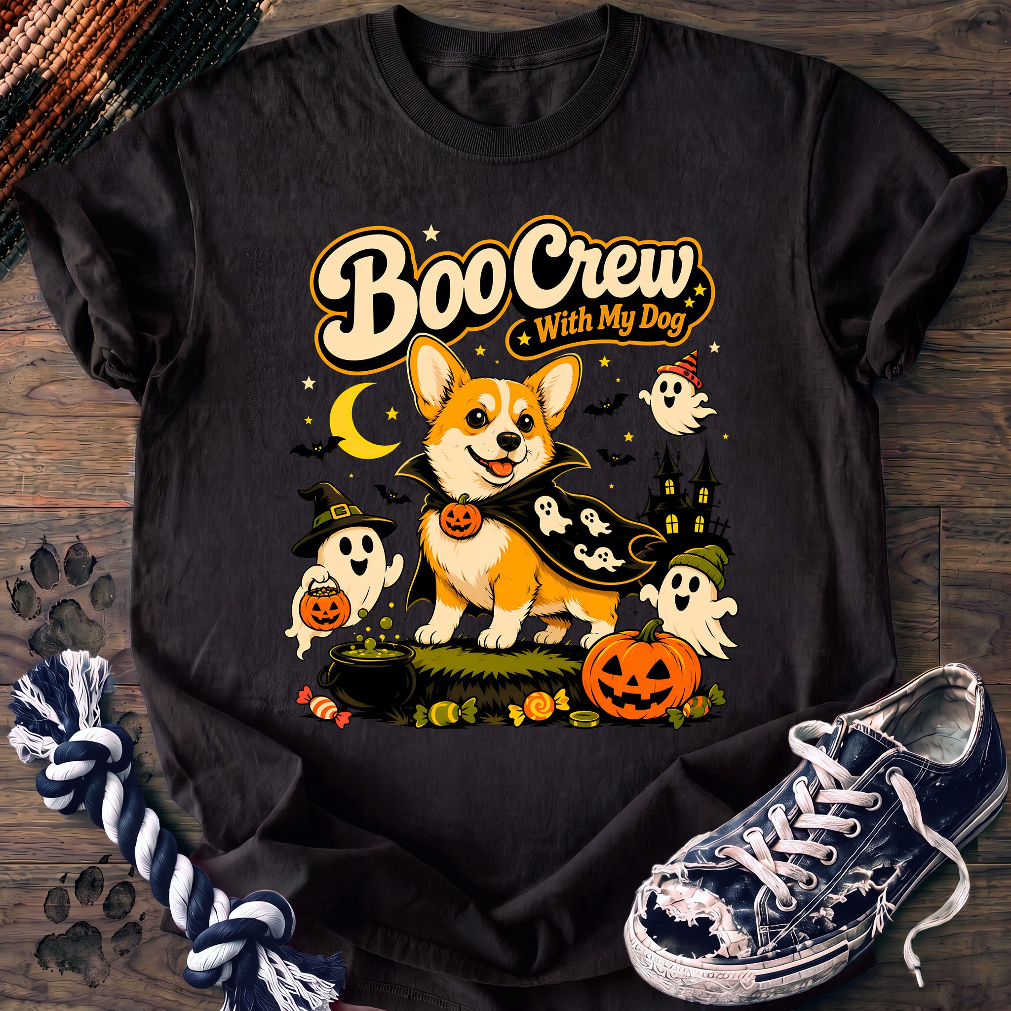 PAWSSION CLUB t-shirt in Black color - SKU PC-0551