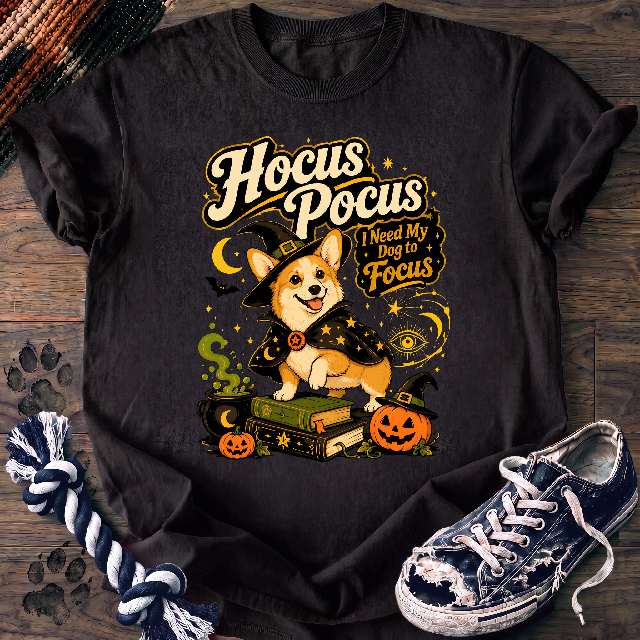 PAWSSION CLUB t-shirt in Black color - SKU PC-0552