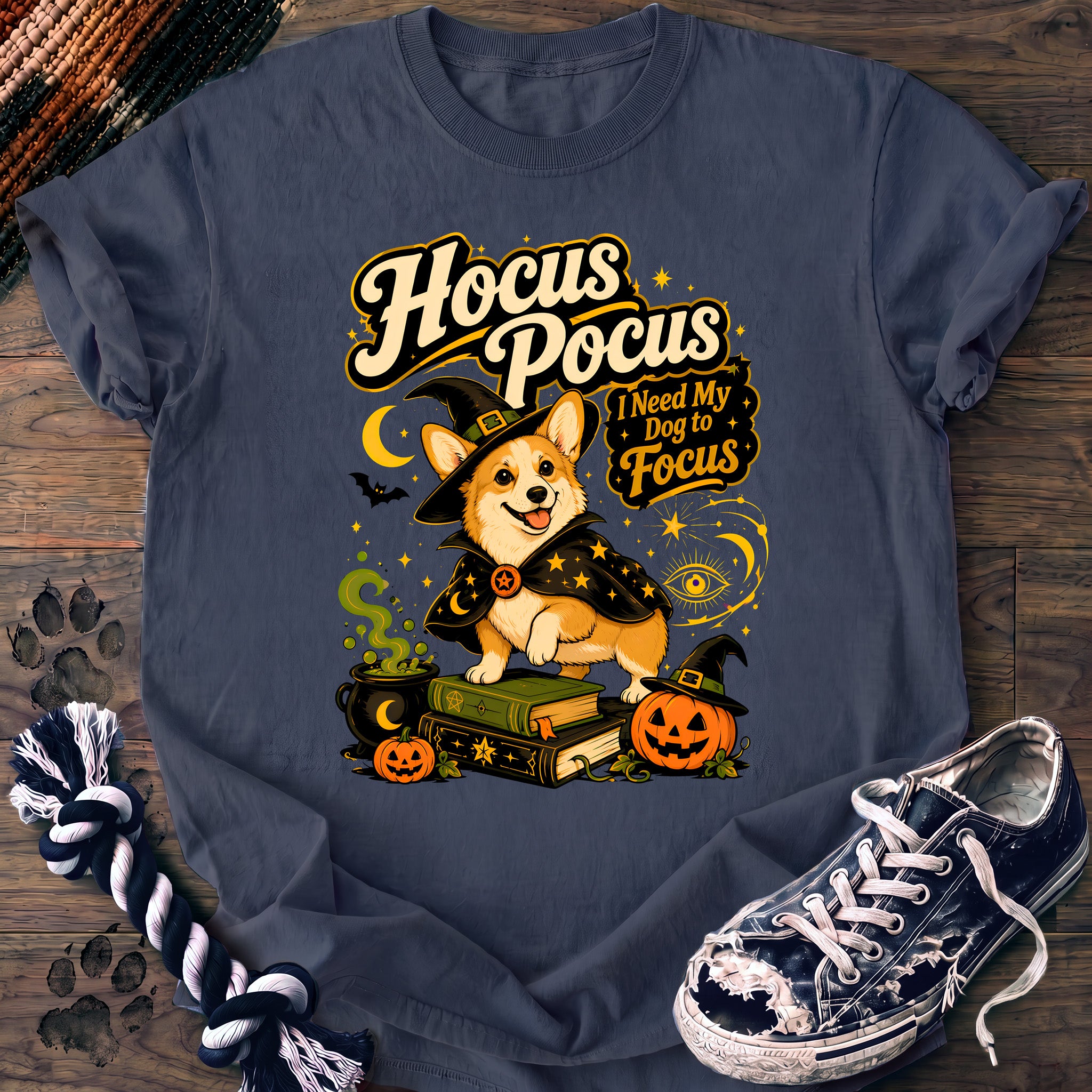 PAWSSION CLUB t-shirt in BlueJean color - SKU PC-0552