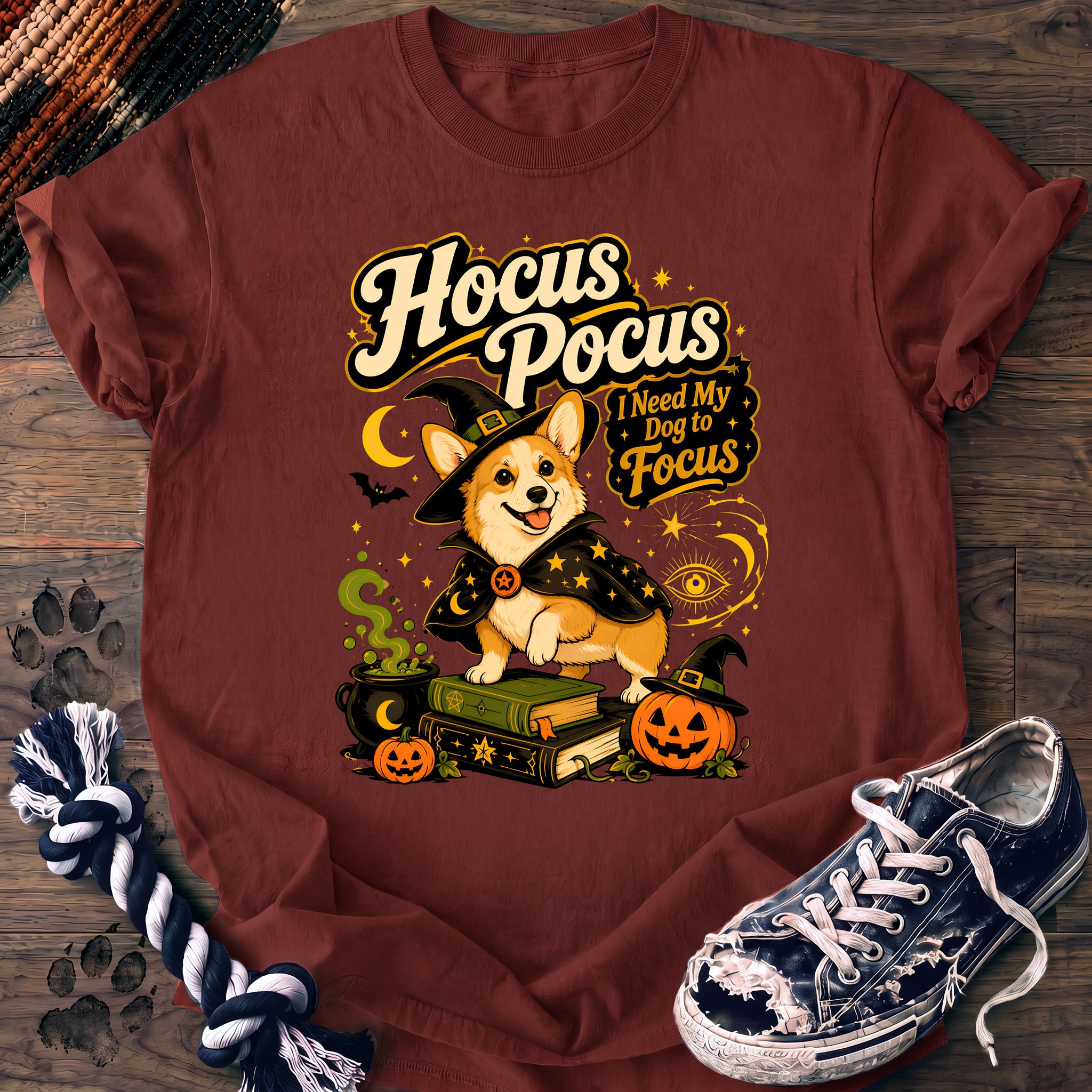 PAWSSION CLUB t-shirt in Brick color - SKU PC-0552