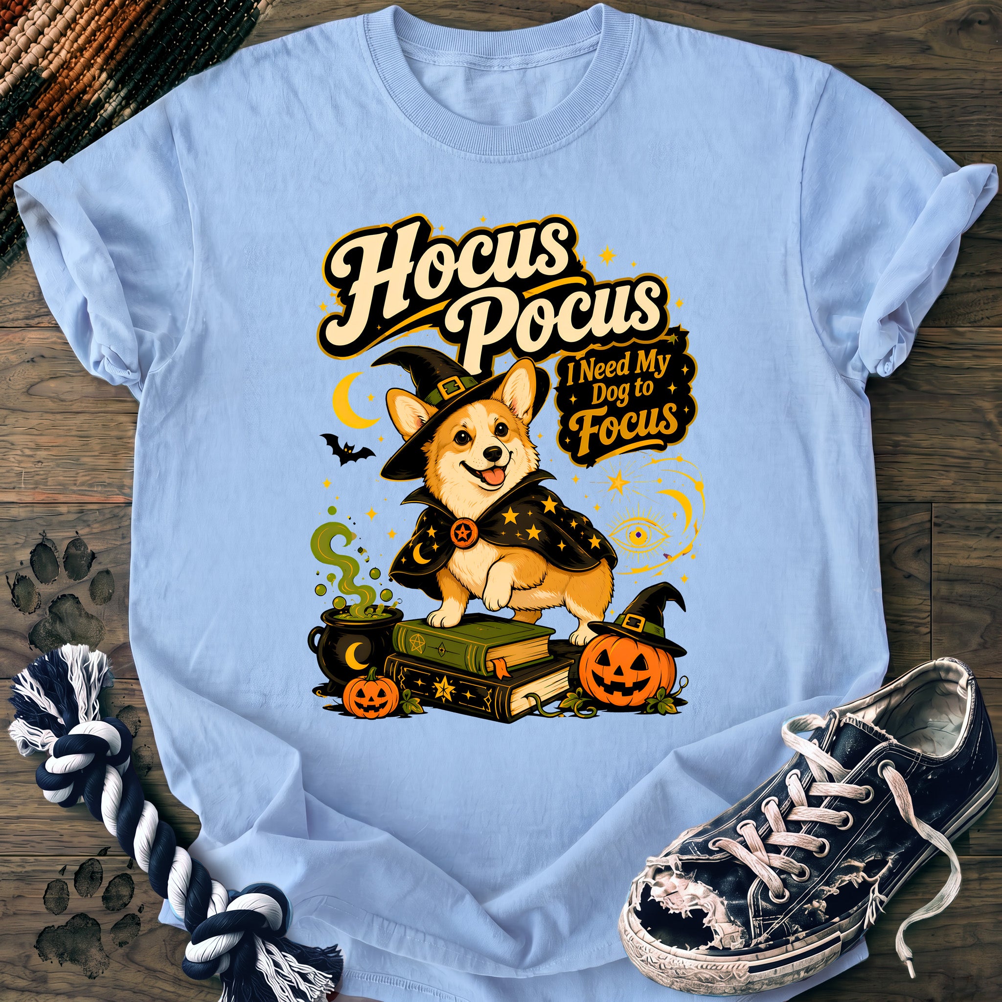 PAWSSION CLUB t-shirt in Chambray color - SKU PC-0552