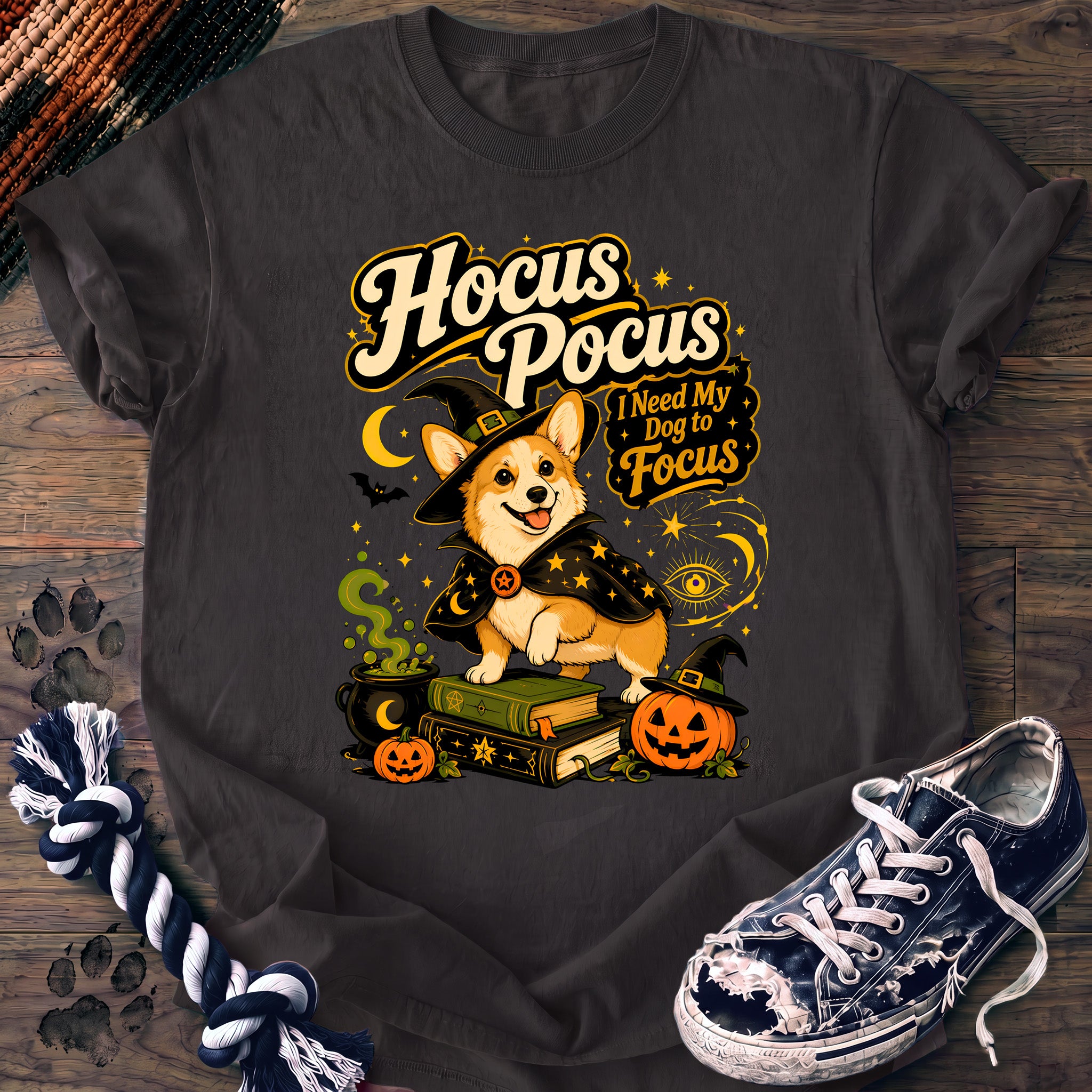 PAWSSION CLUB t-shirt in Graphite color - SKU PC-0552