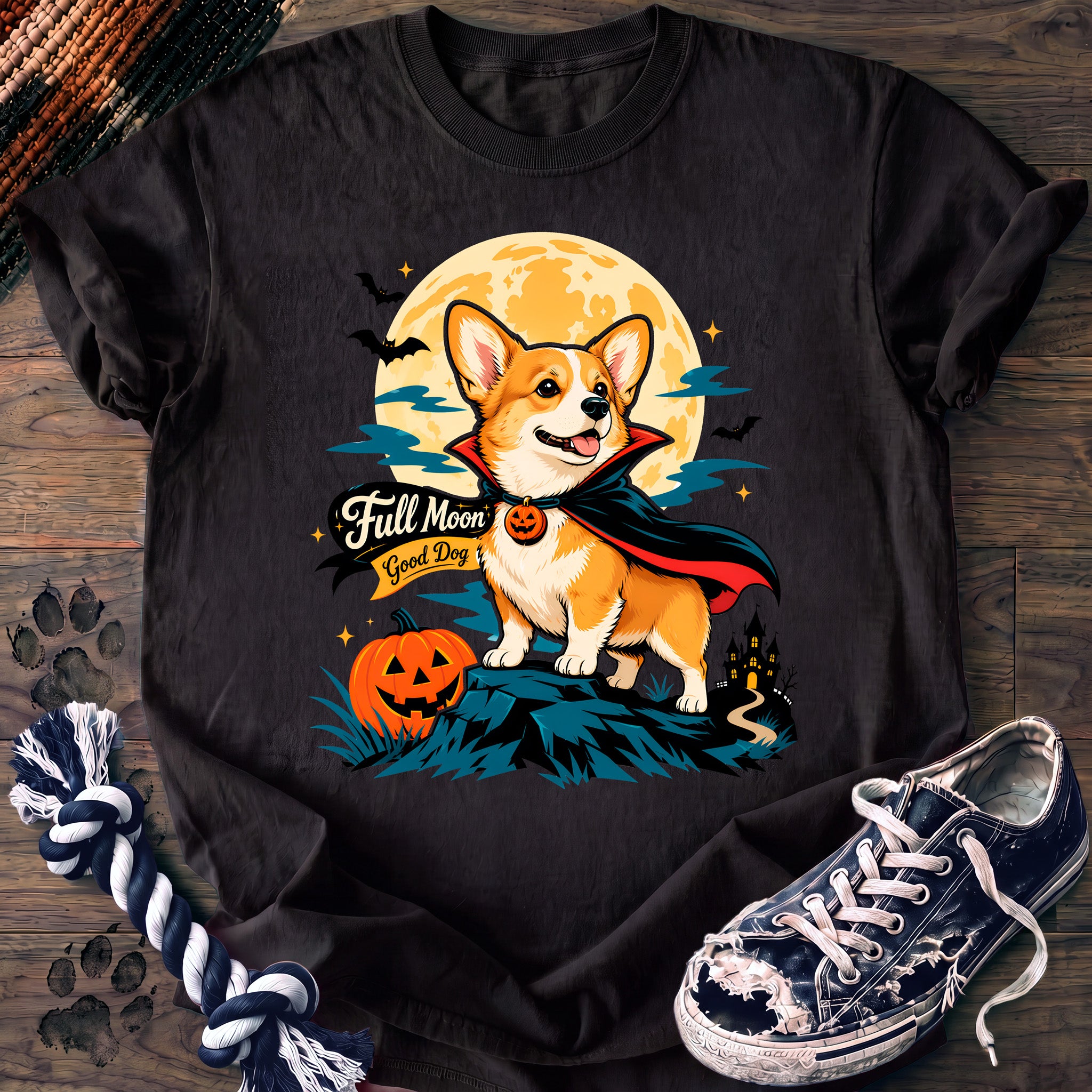 PAWSSION CLUB t-shirt in Black color - SKU PC-0553