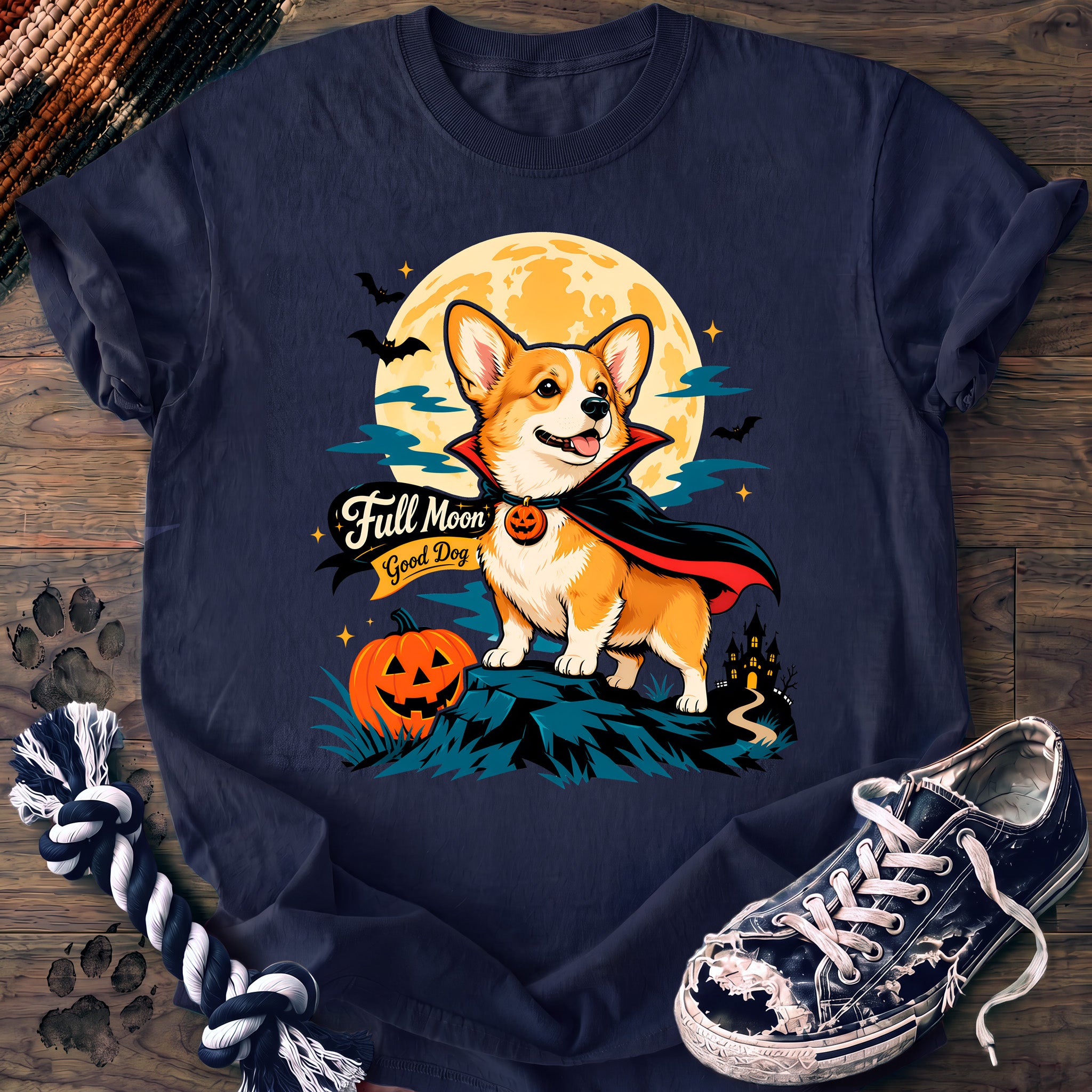 PAWSSION CLUB t-shirt in Navy color - SKU PC-0553