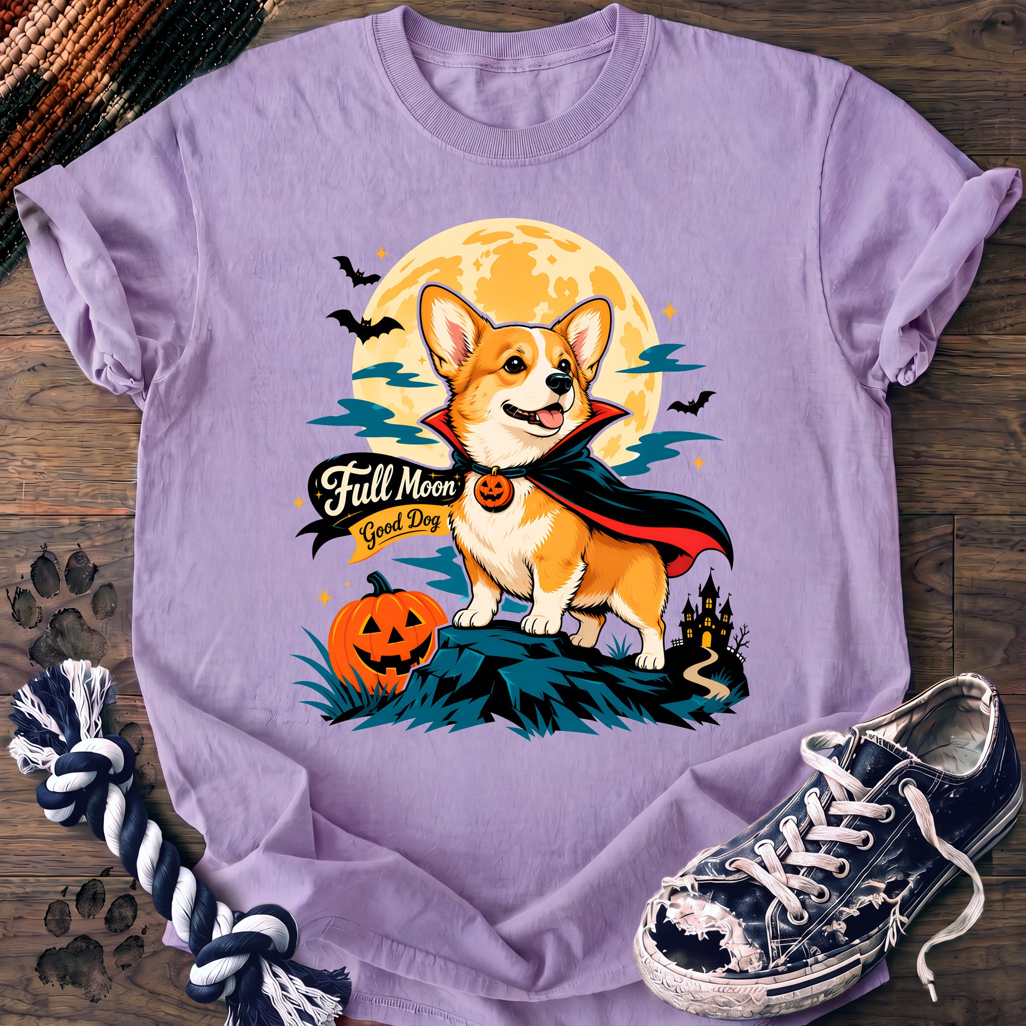 PAWSSION CLUB t-shirt in Orchid color - SKU PC-0553