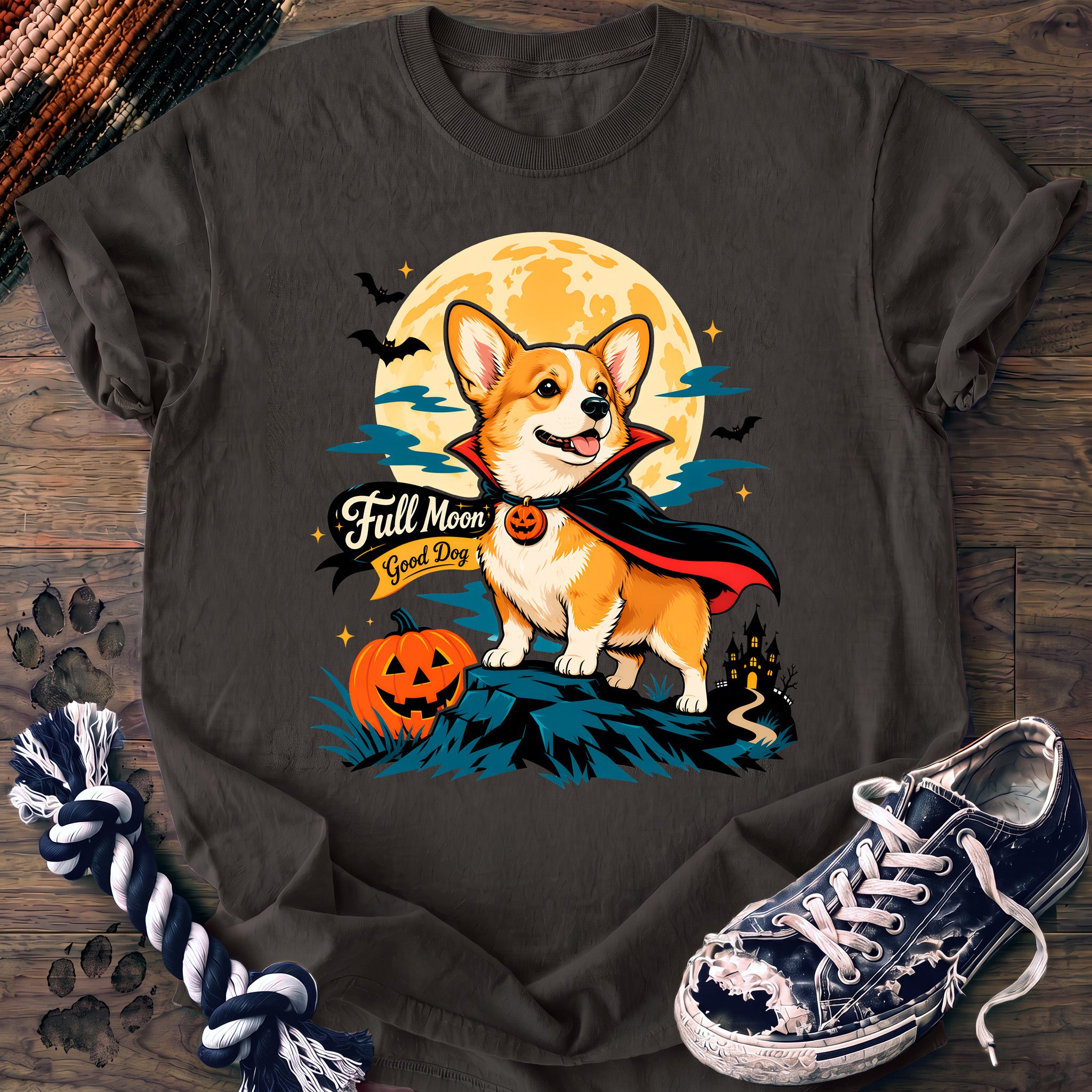 PAWSSION CLUB t-shirt in Pepper color - SKU PC-0553
