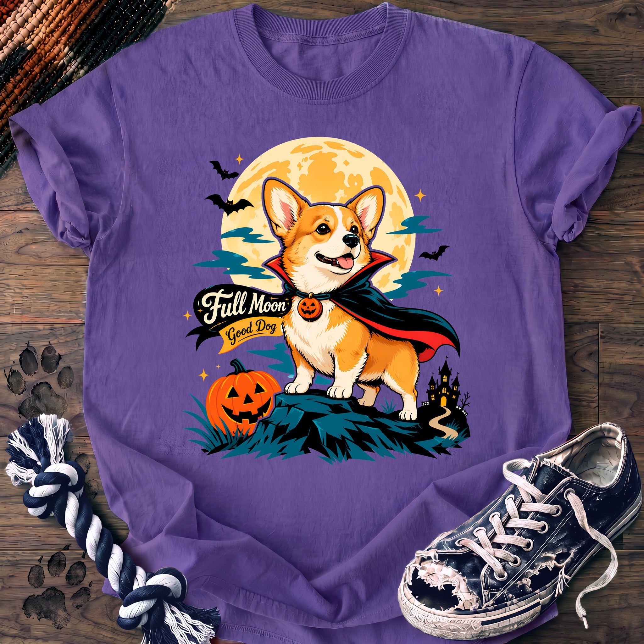 PAWSSION CLUB t-shirt in Violet color - SKU PC-0553