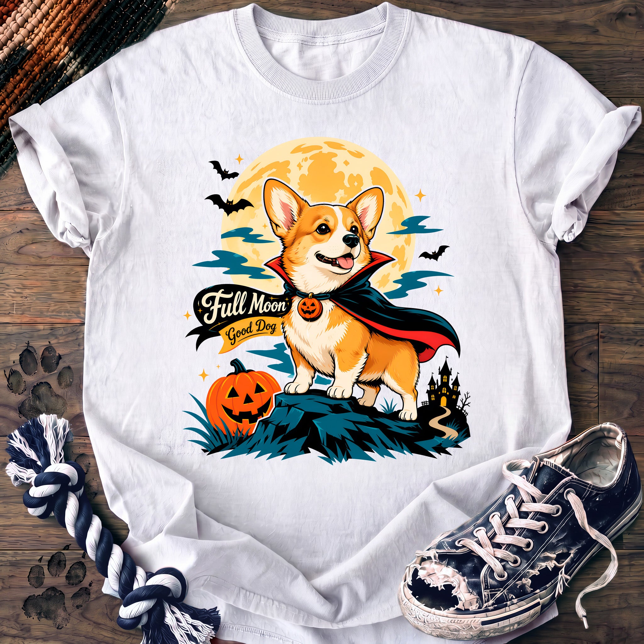 PAWSSION CLUB t-shirt in White color - SKU PC-0553