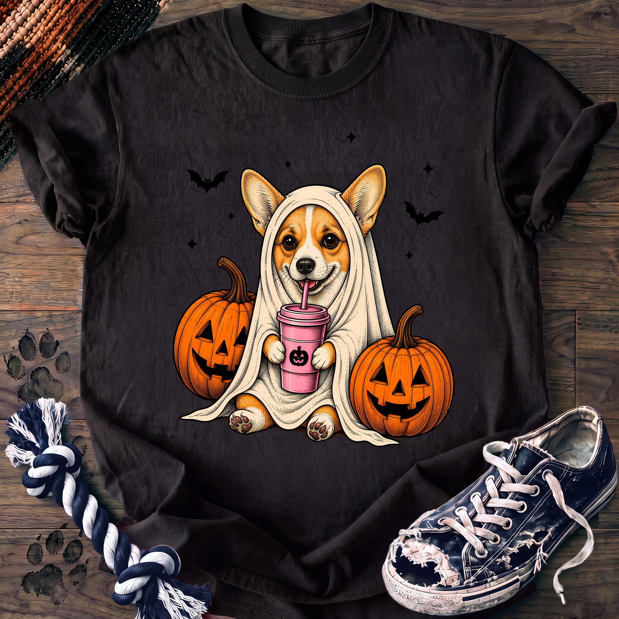 PAWSSION CLUB t-shirt in Black color - SKU PC-0554