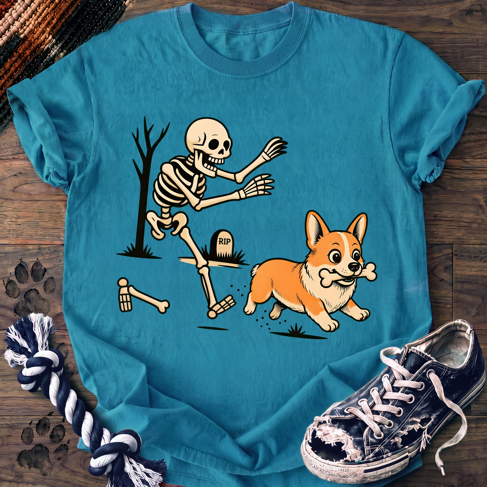 PAWSSION CLUB t-shirt in Sapphire color - SKU PC-0555
