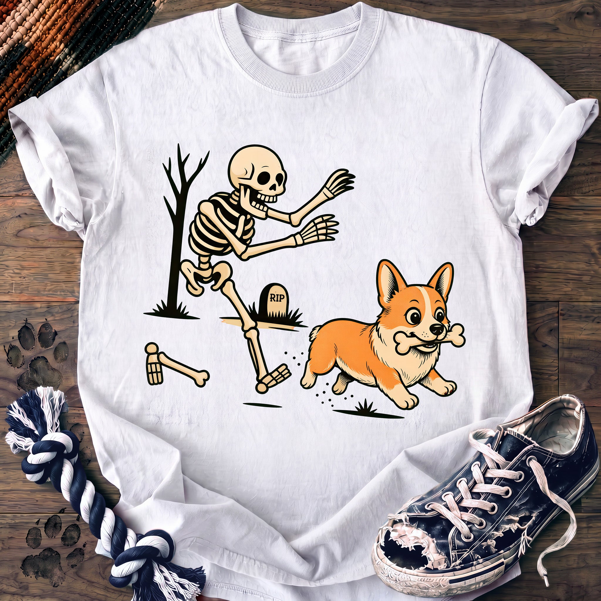 PAWSSION CLUB t-shirt in White color - SKU PC-0555