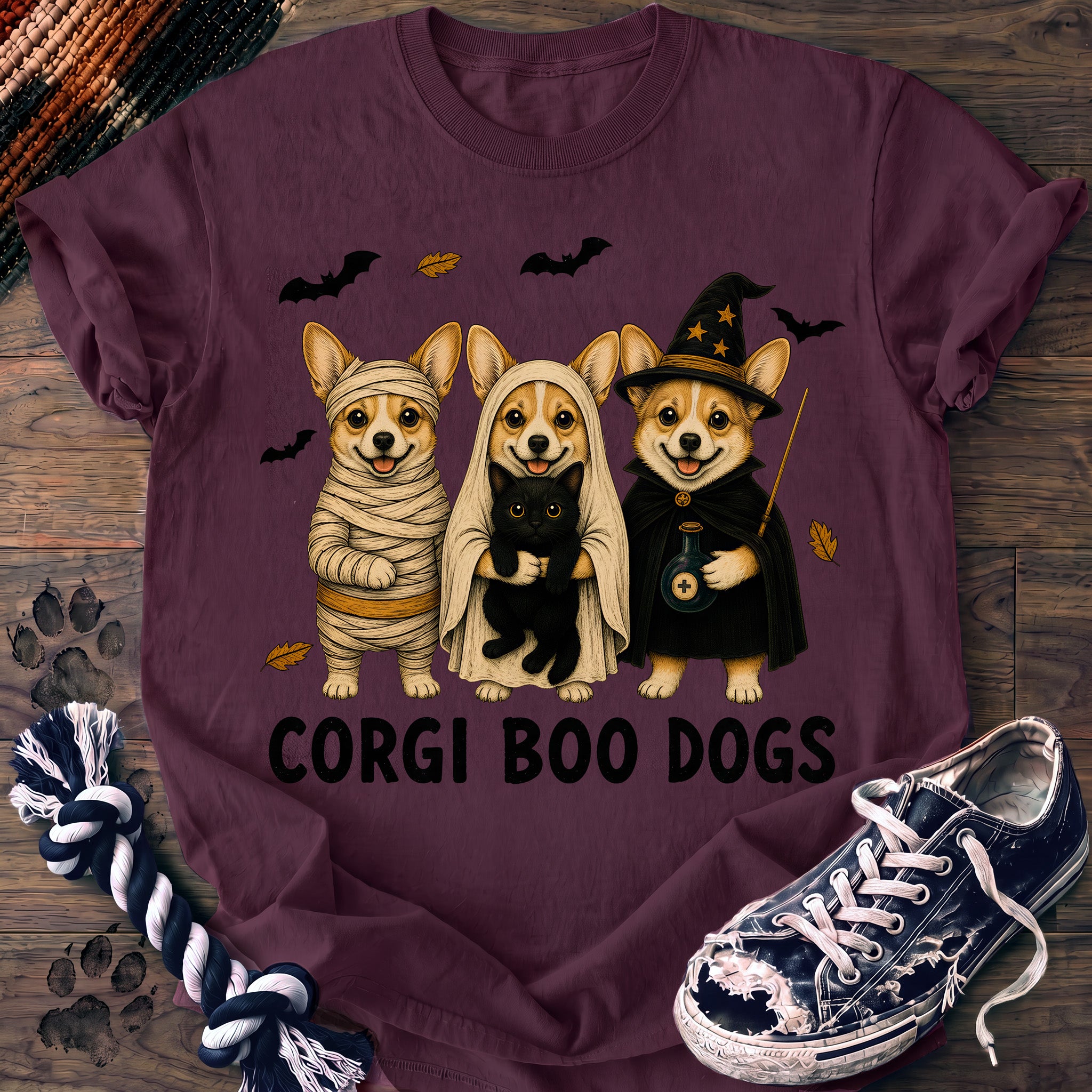 PAWSSION CLUB t-shirt in Berry color - SKU PC-0556