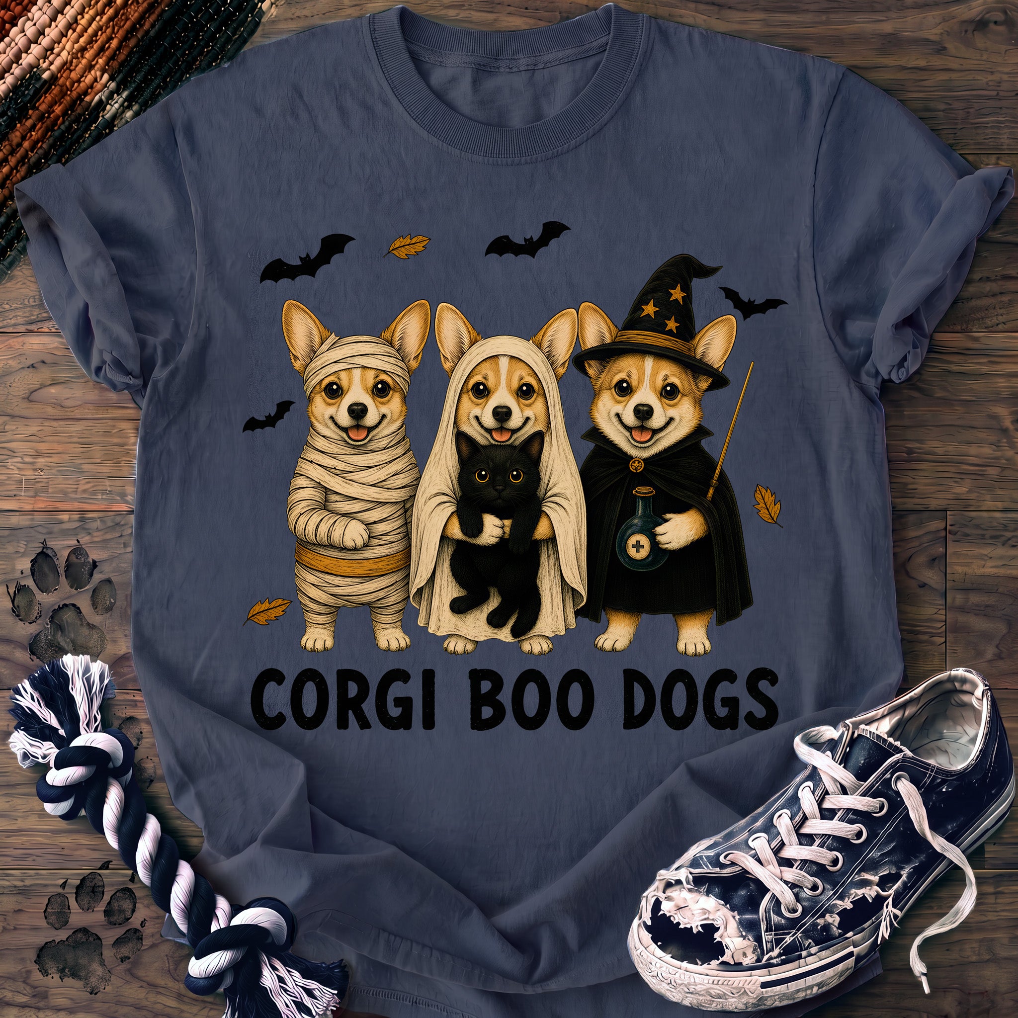 PAWSSION CLUB t-shirt in BlueJean color - SKU PC-0556