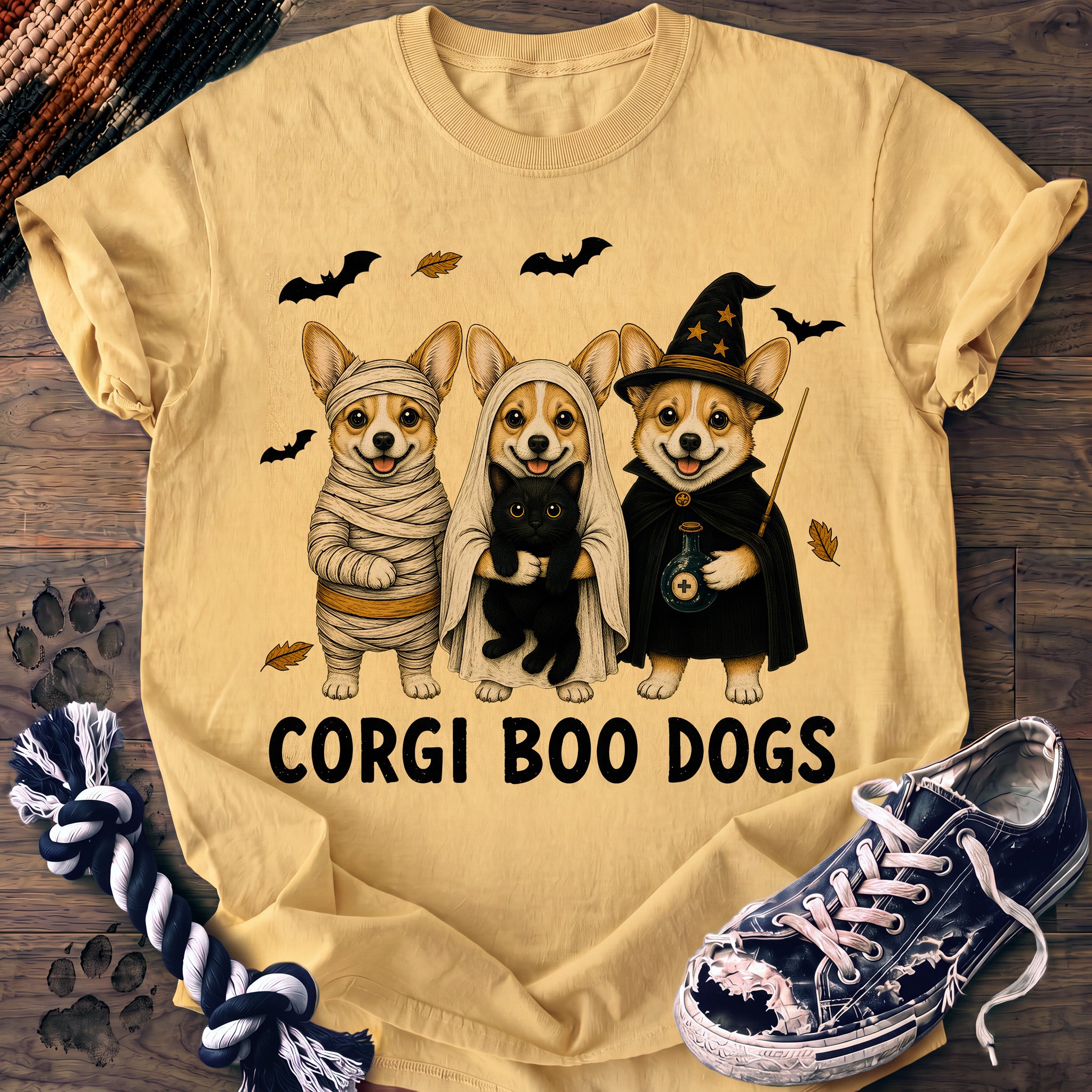 PAWSSION CLUB t-shirt in Butter color - SKU PC-0556