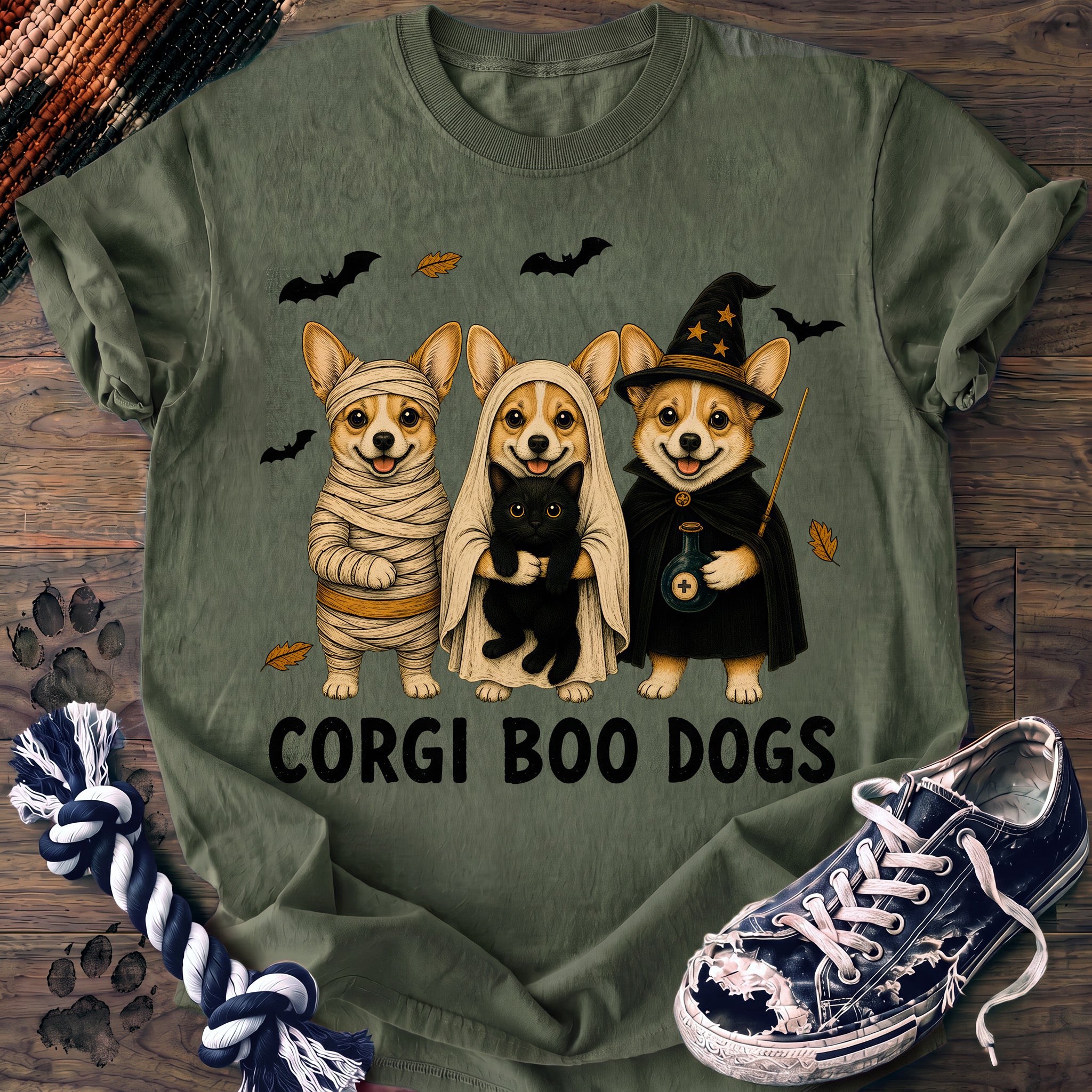 PAWSSION CLUB t-shirt in LightGreen color - SKU PC-0556