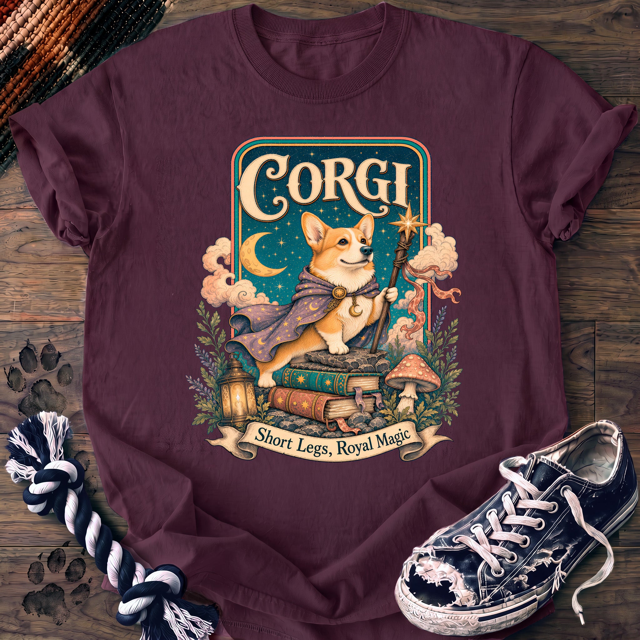 PAWSSION CLUB t-shirt in Berry color - SKU PC-0557