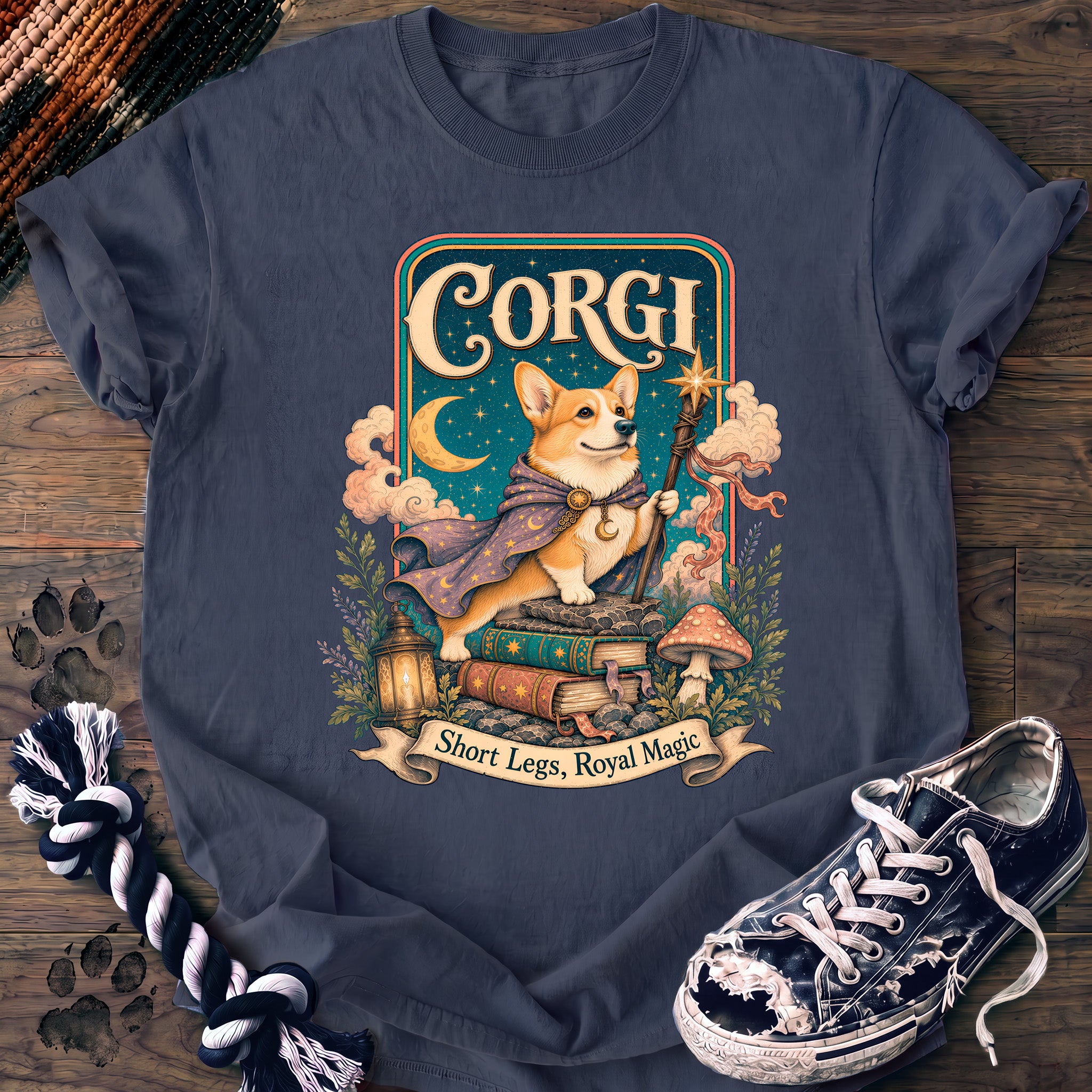 PAWSSION CLUB t-shirt in BlueJean color - SKU PC-0557
