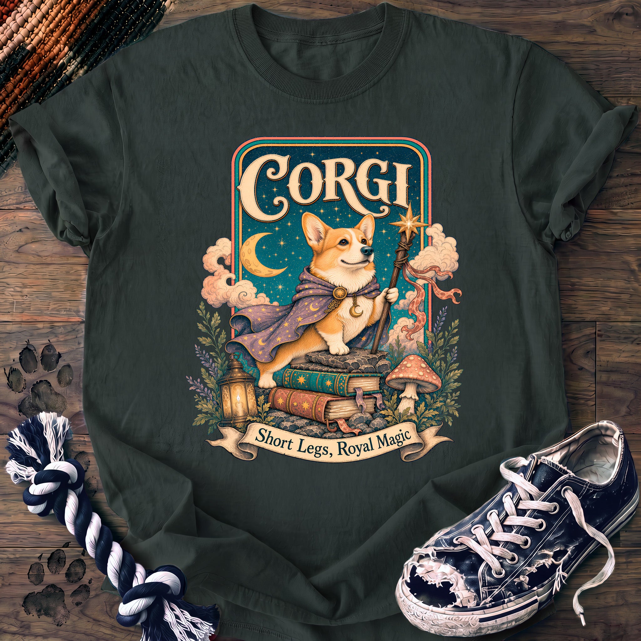 PAWSSION CLUB t-shirt in BlueSpruce color - SKU PC-0557