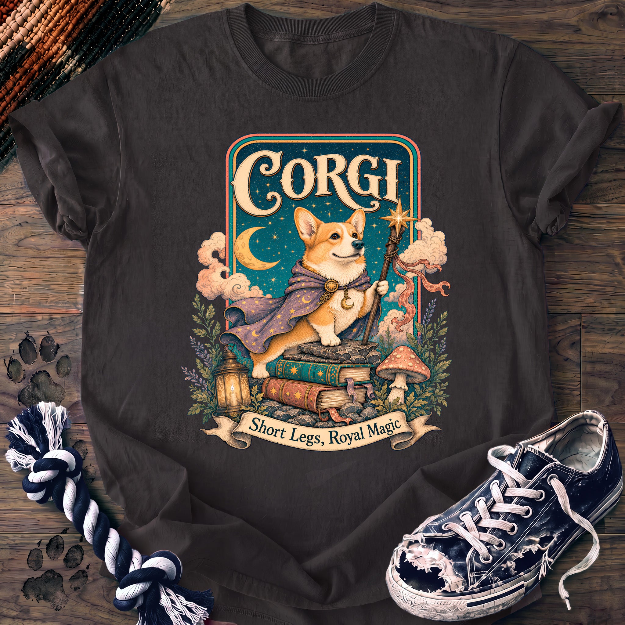 PAWSSION CLUB t-shirt in Graphite color - SKU PC-0557