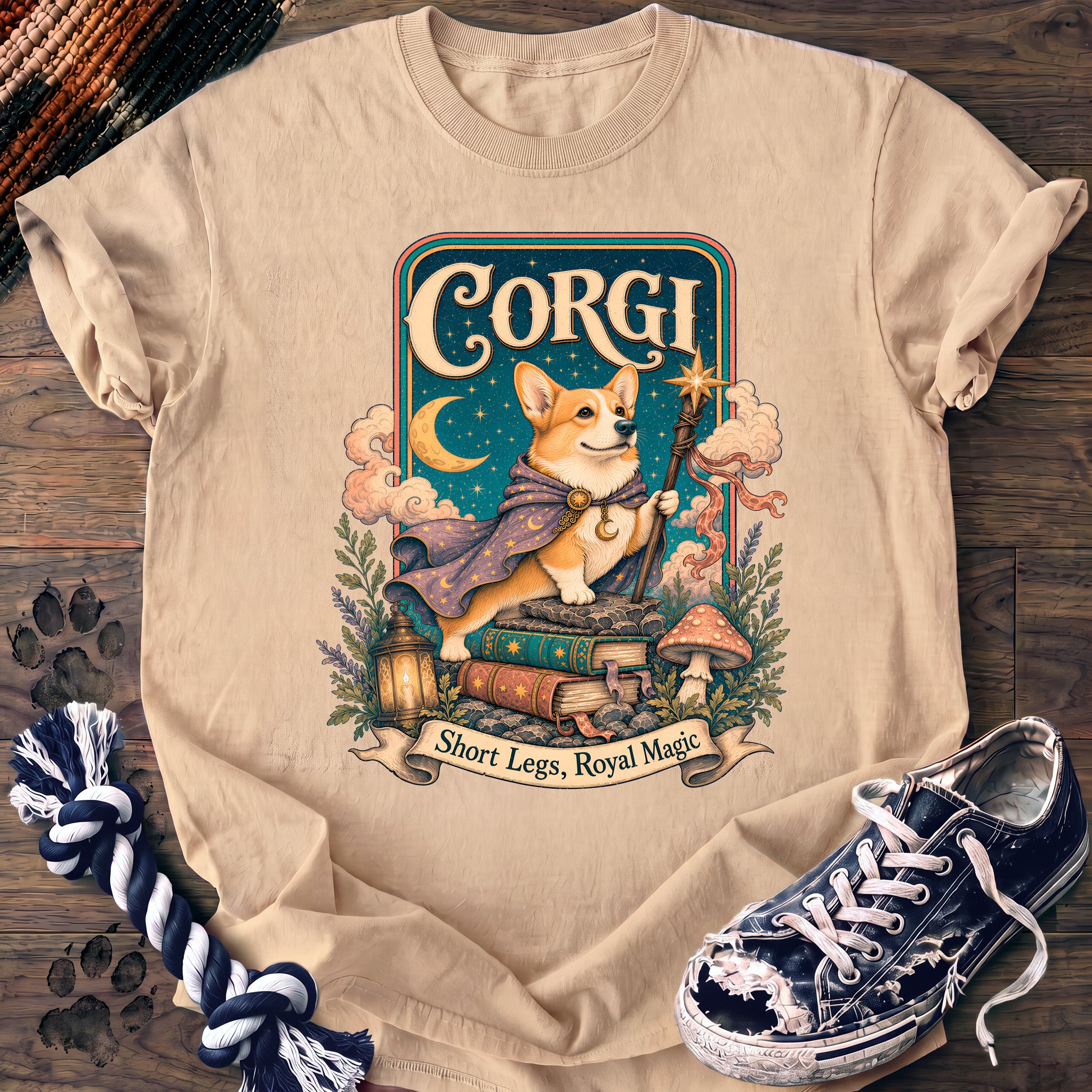 PAWSSION CLUB t-shirt in Ivory color - SKU PC-0557