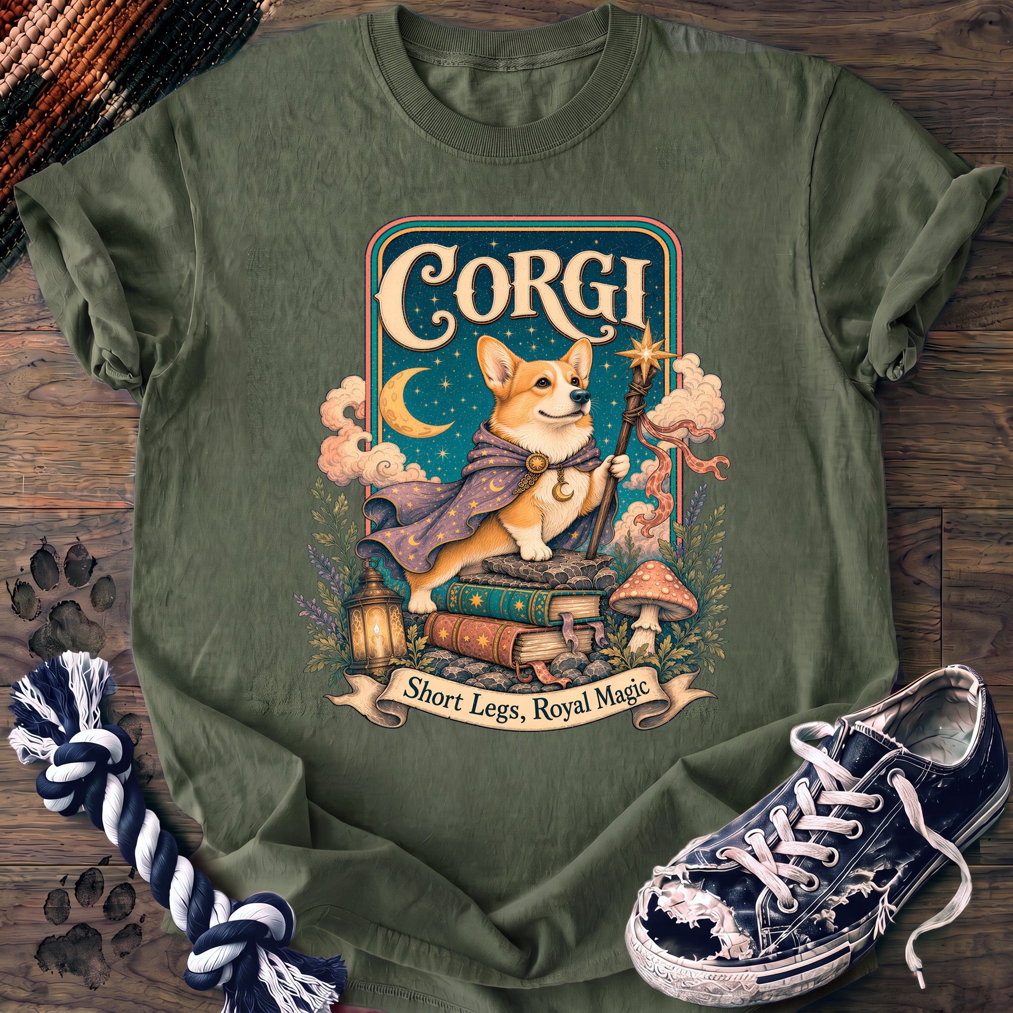 PAWSSION CLUB t-shirt in LightGreen color - SKU PC-0557