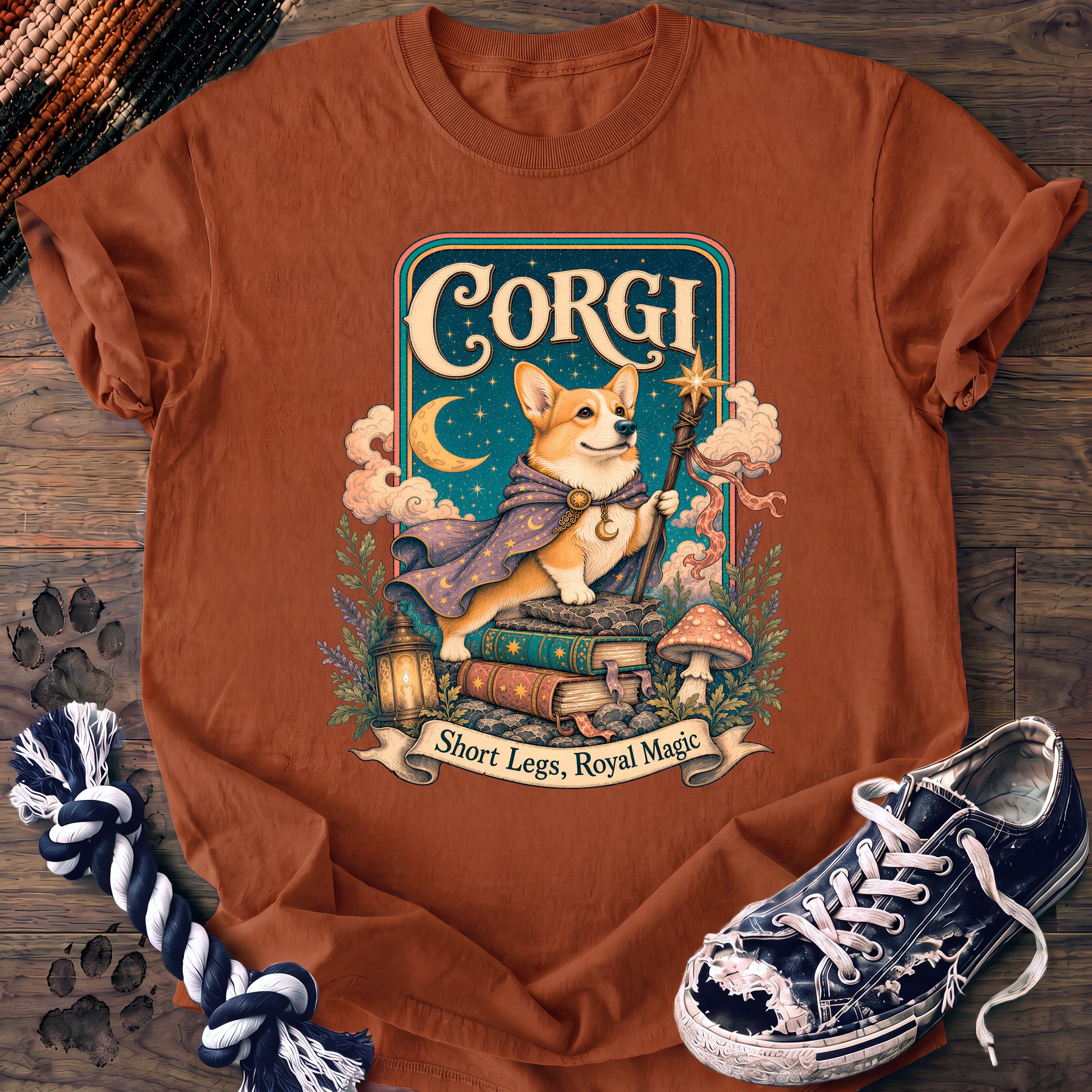 PAWSSION CLUB t-shirt in Yam color - SKU PC-0557
