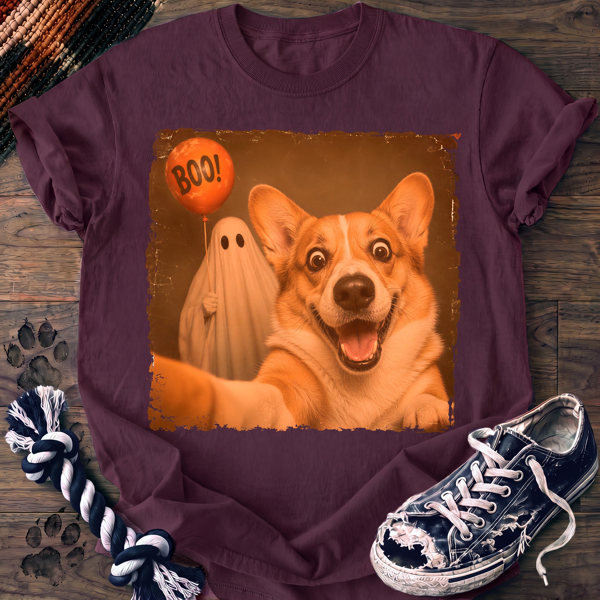 PAWSSION CLUB t-shirt in Berry color - SKU PC-0558