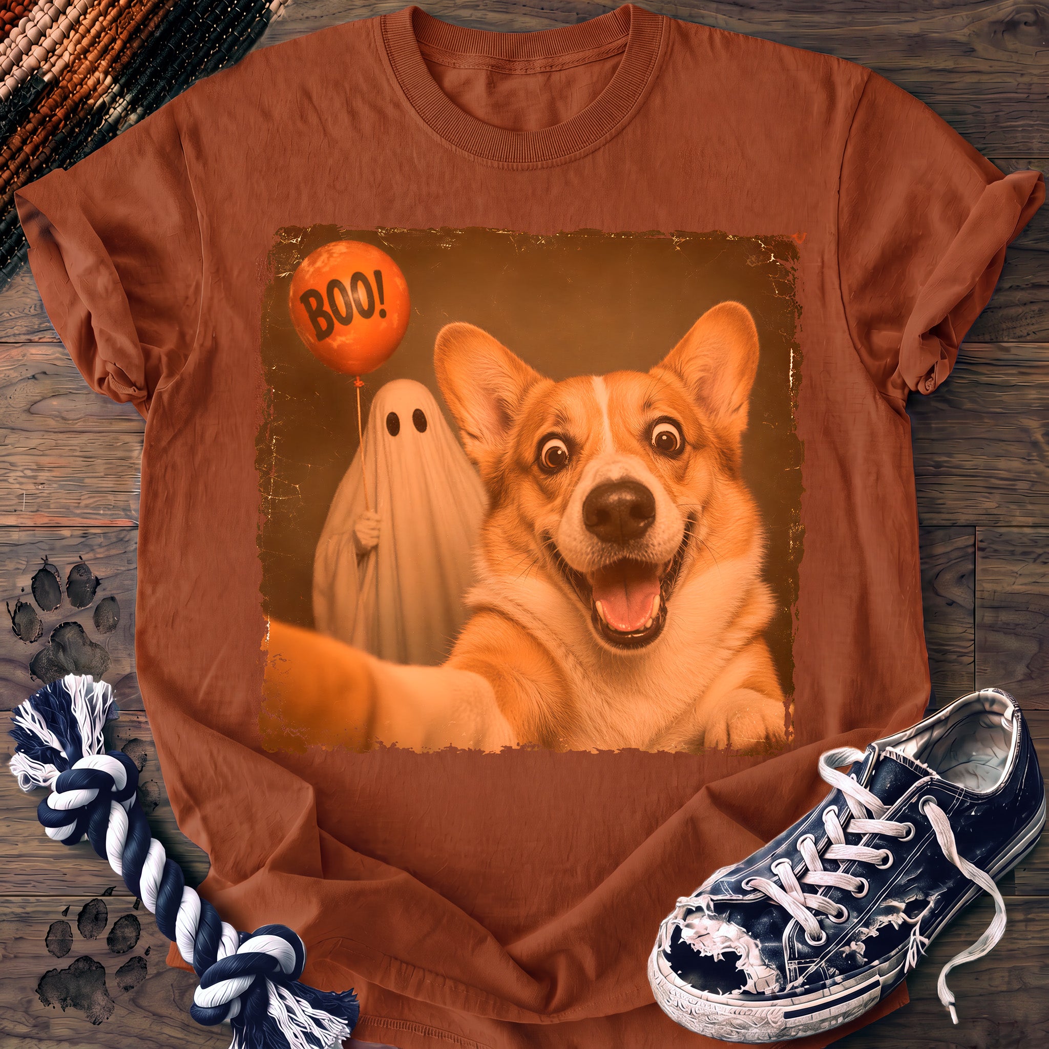 PAWSSION CLUB t-shirt in Yam color - SKU PC-0558