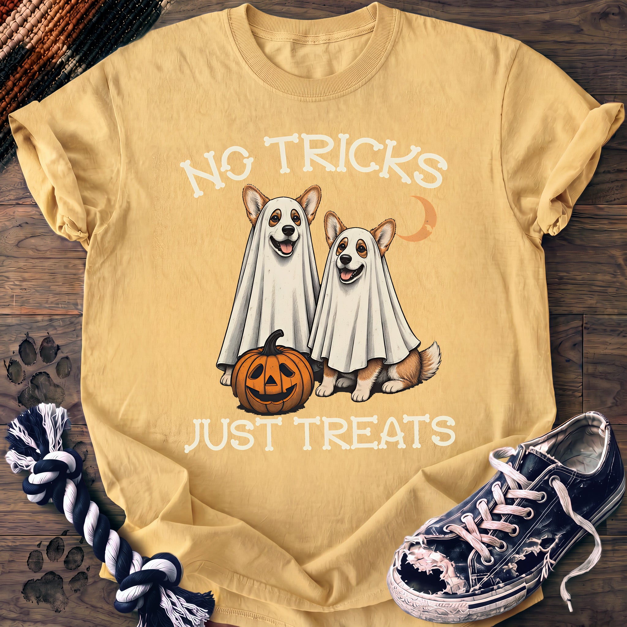 PAWSSION CLUB t-shirt in Butter color - SKU PC-0559