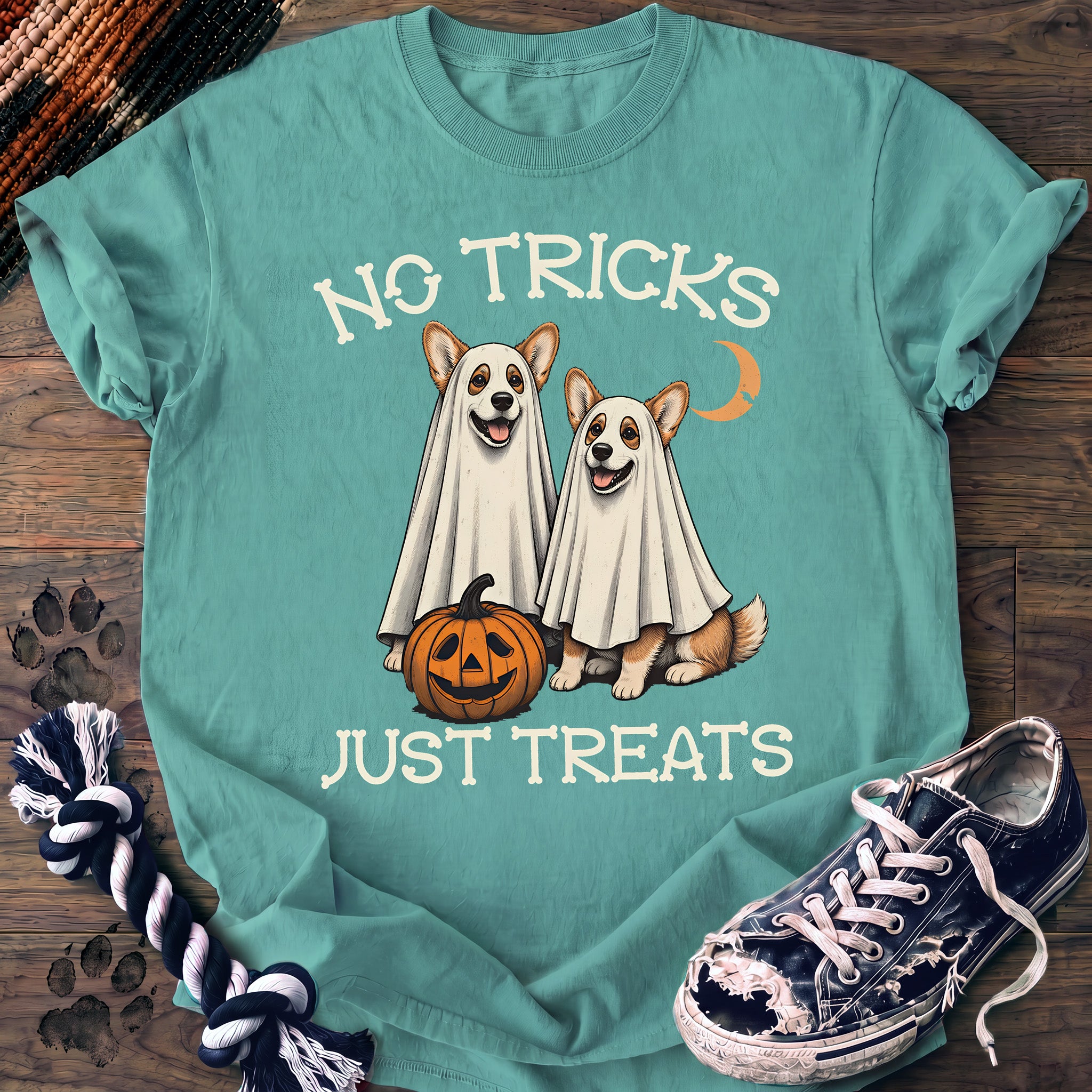 PAWSSION CLUB t-shirt in ChalkyMint color - SKU PC-0559