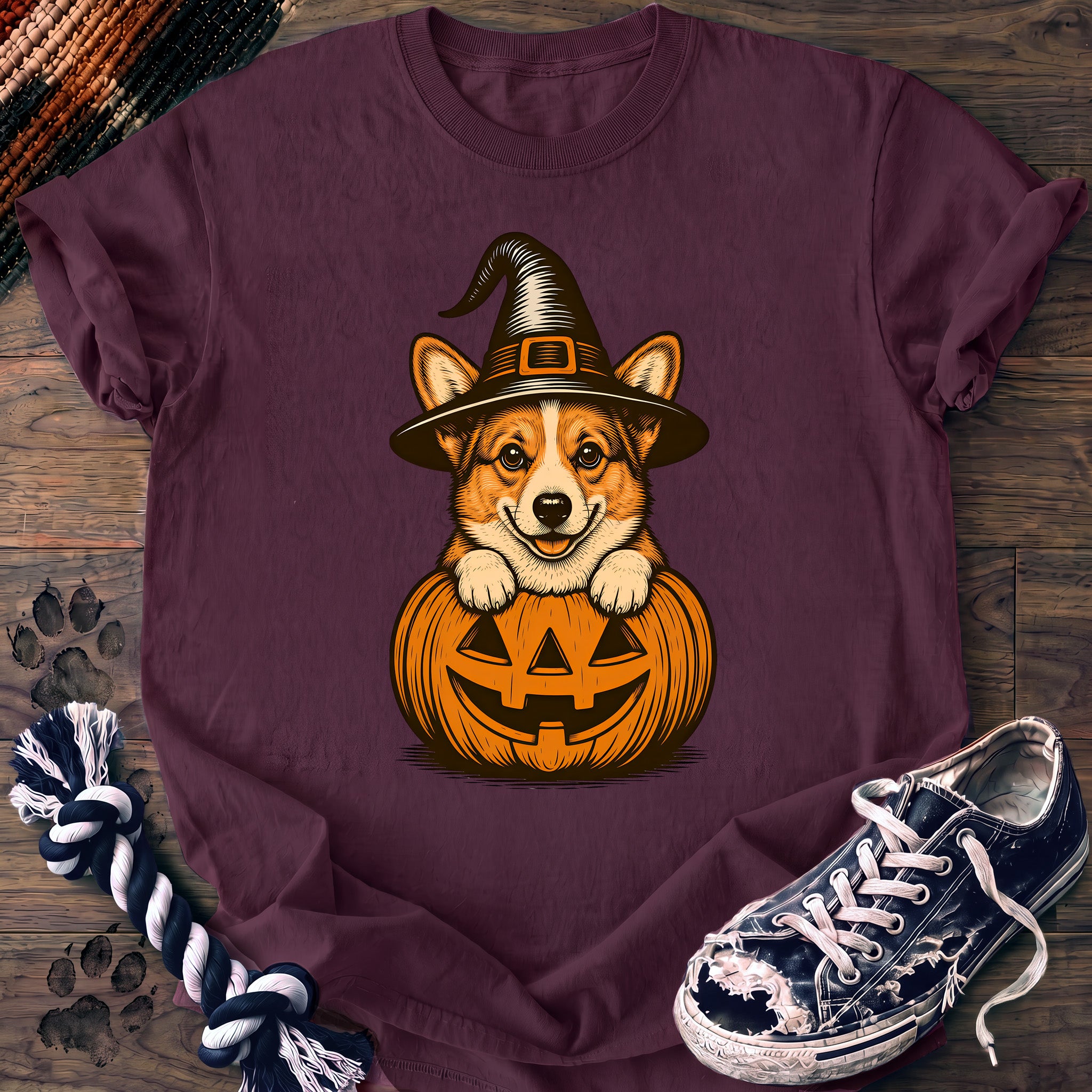 PAWSSION CLUB t-shirt in Berry color - SKU PC-0560
