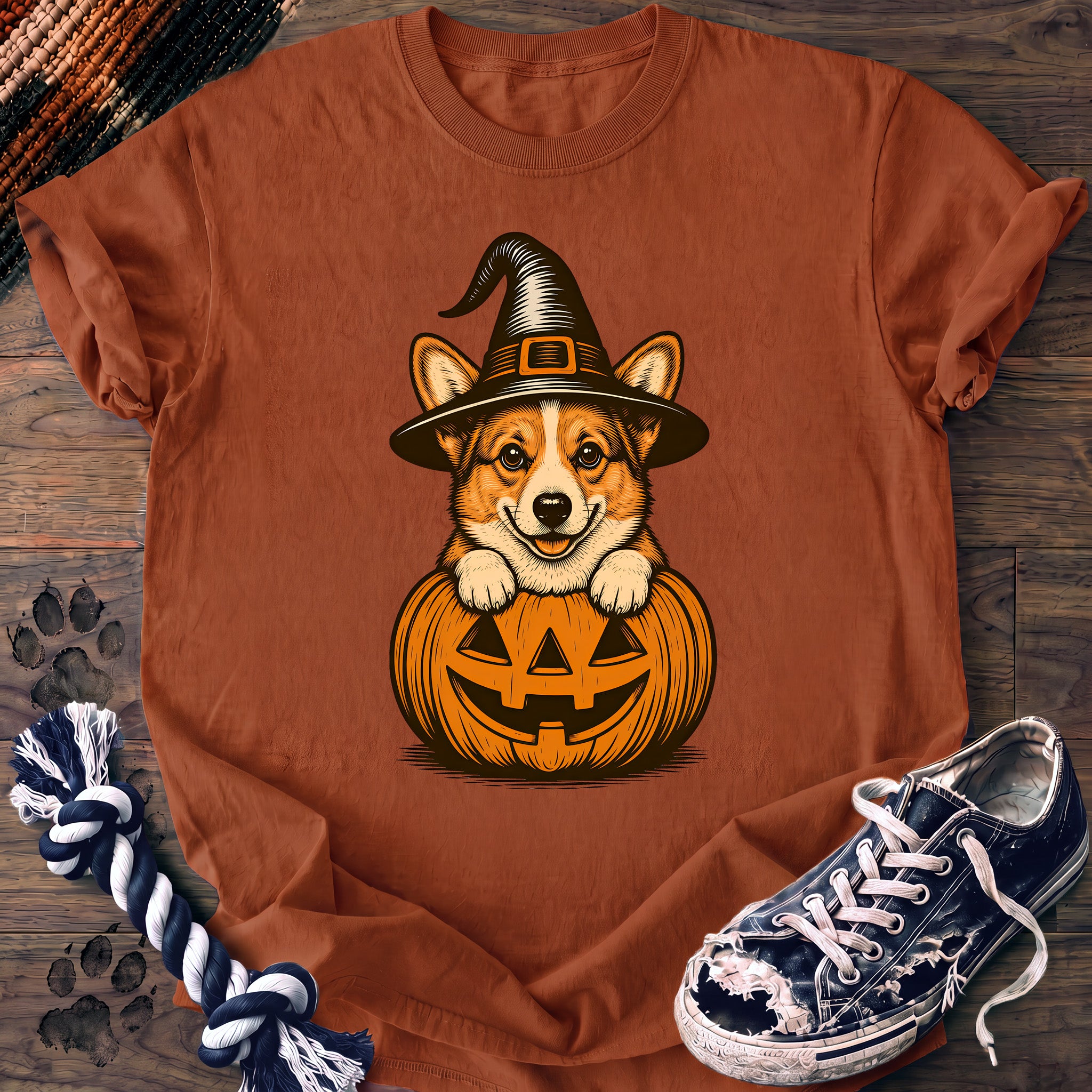 PAWSSION CLUB t-shirt in Yam color - SKU PC-0560