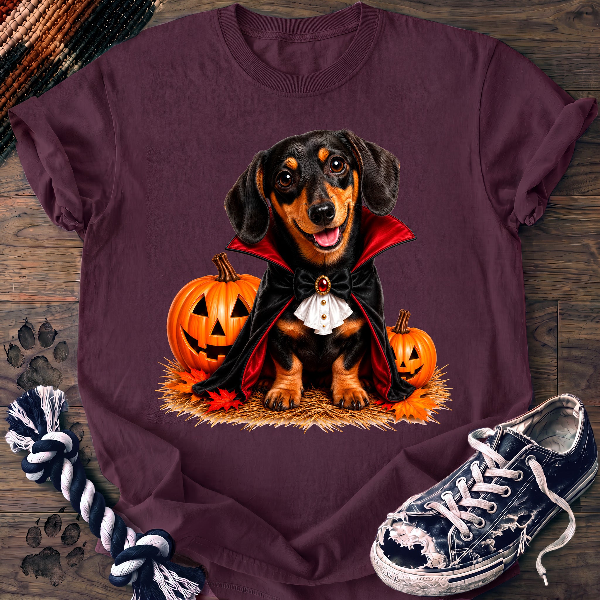 PAWSSION CLUB t-shirt in Berry color - SKU PC-0564